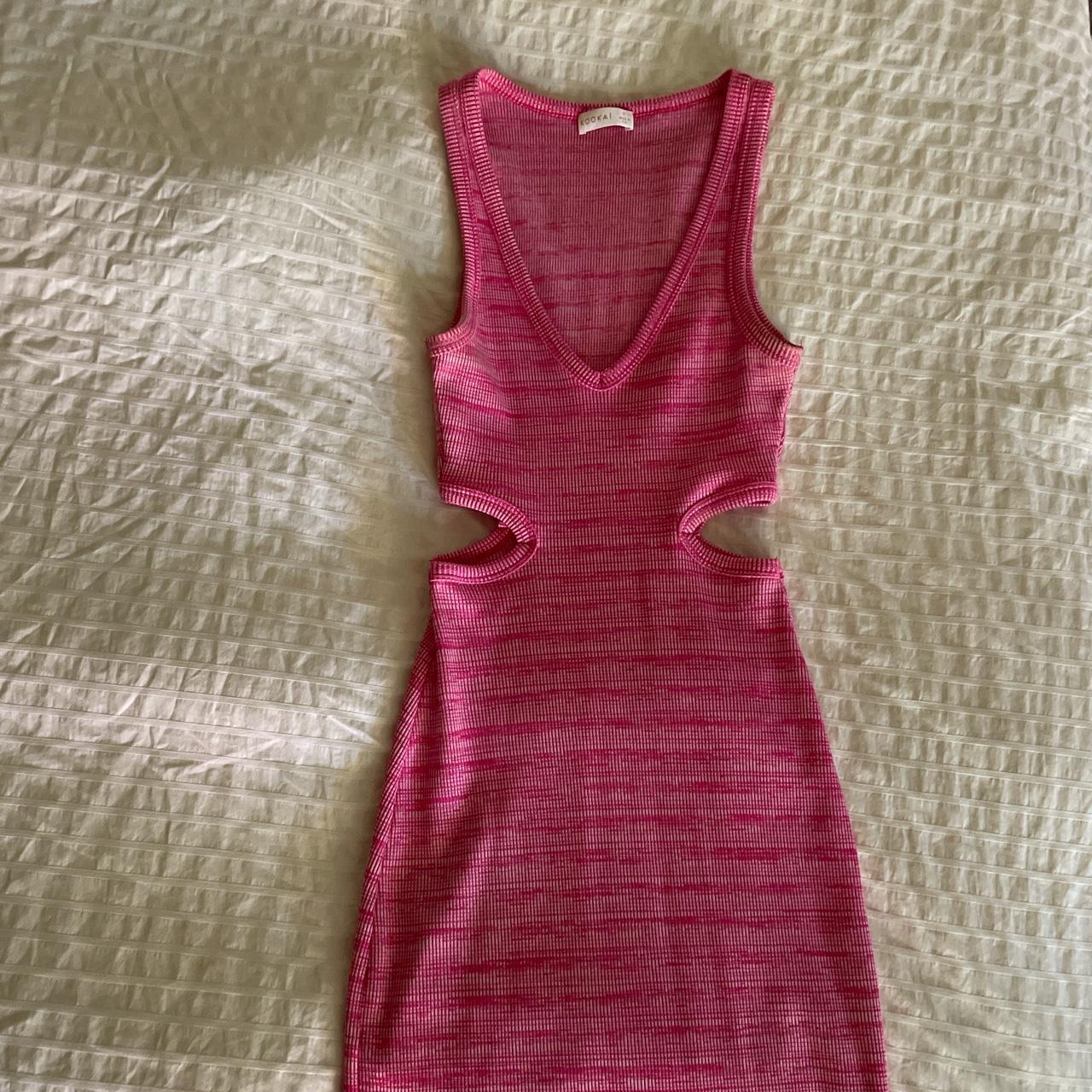 KOOKAÏ Women's Pink Dress | Depop