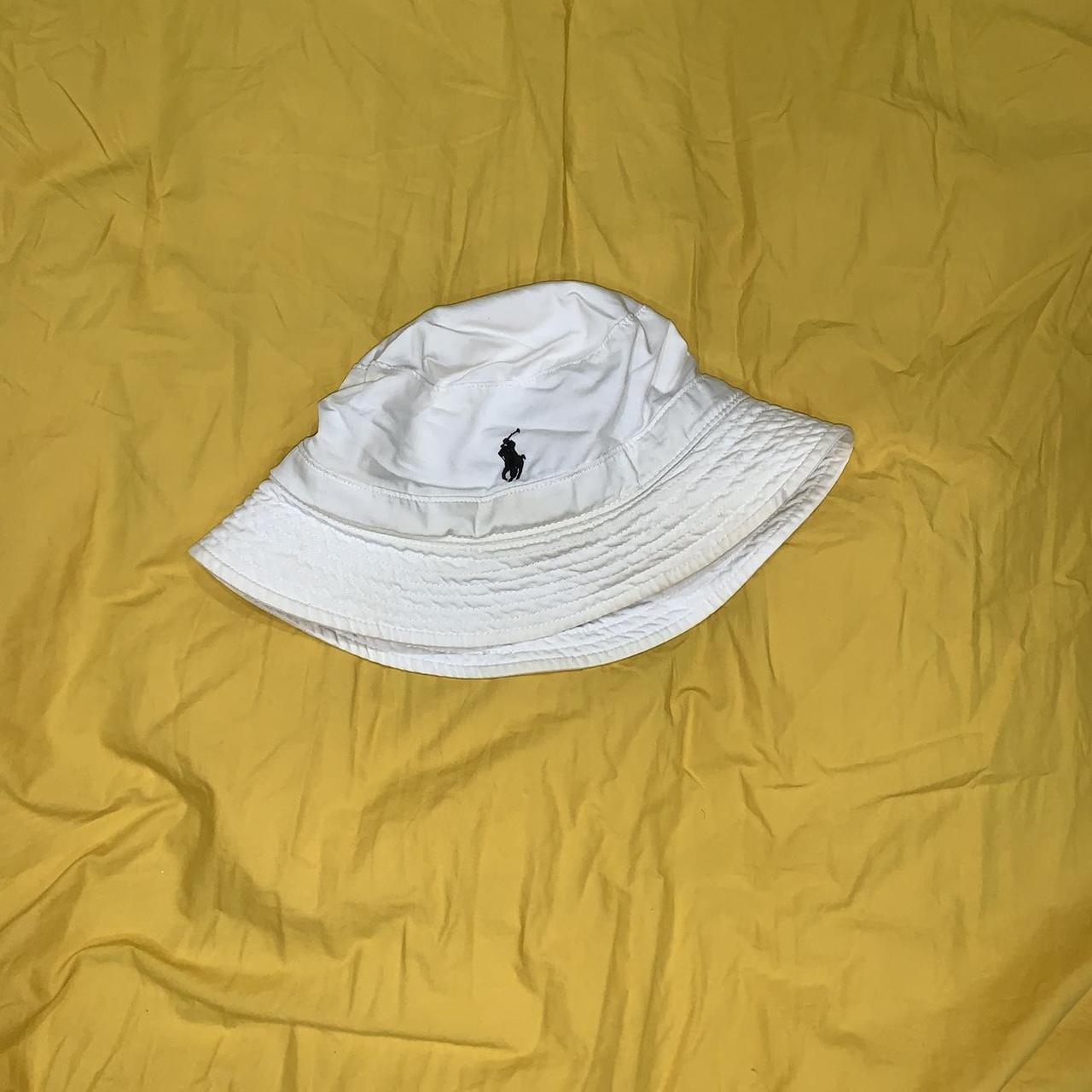 Polo Ralph Lauren white bucket hat Size L XL