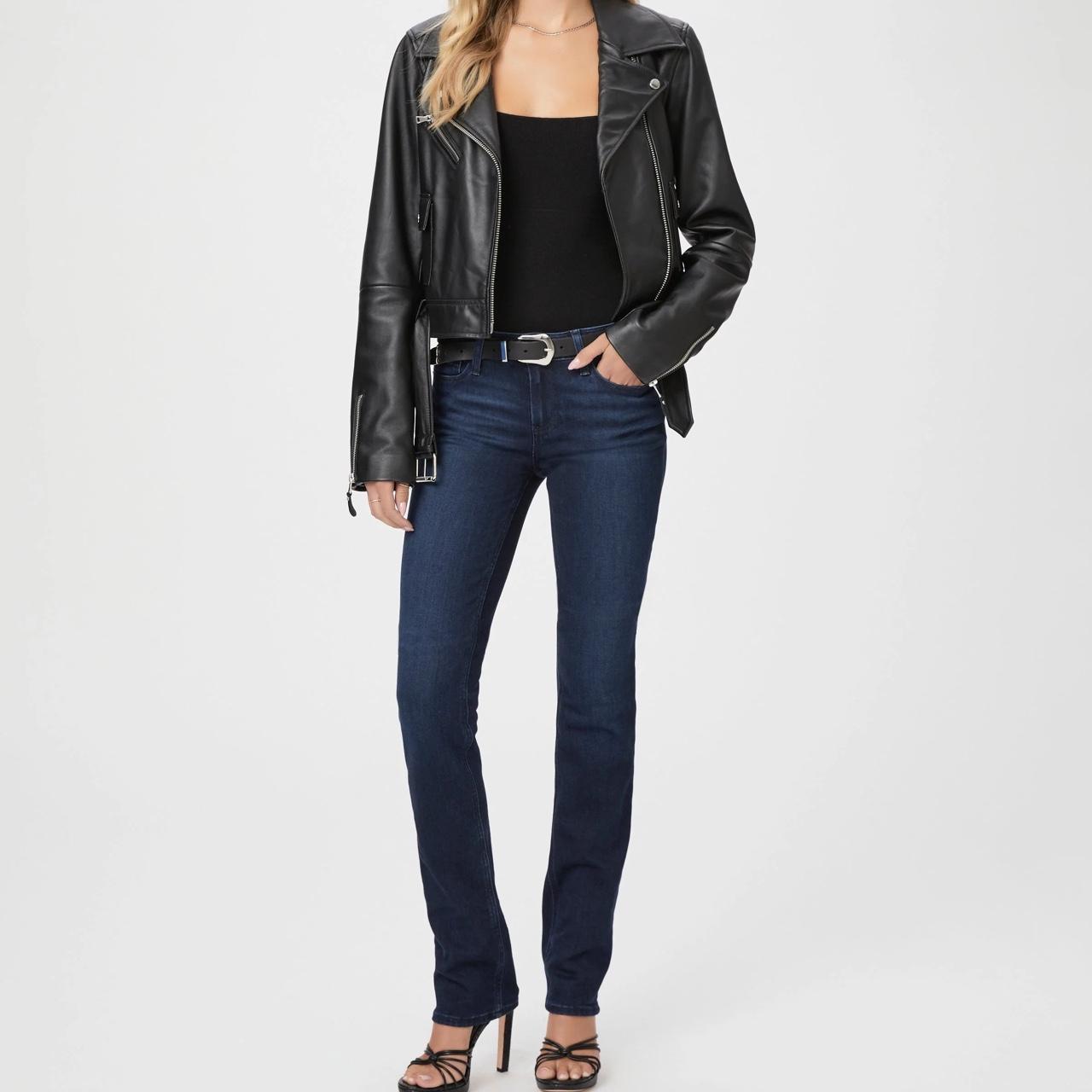 Paige Skyline Straight Jeans Black Skyline Straight PAIGE Jeans