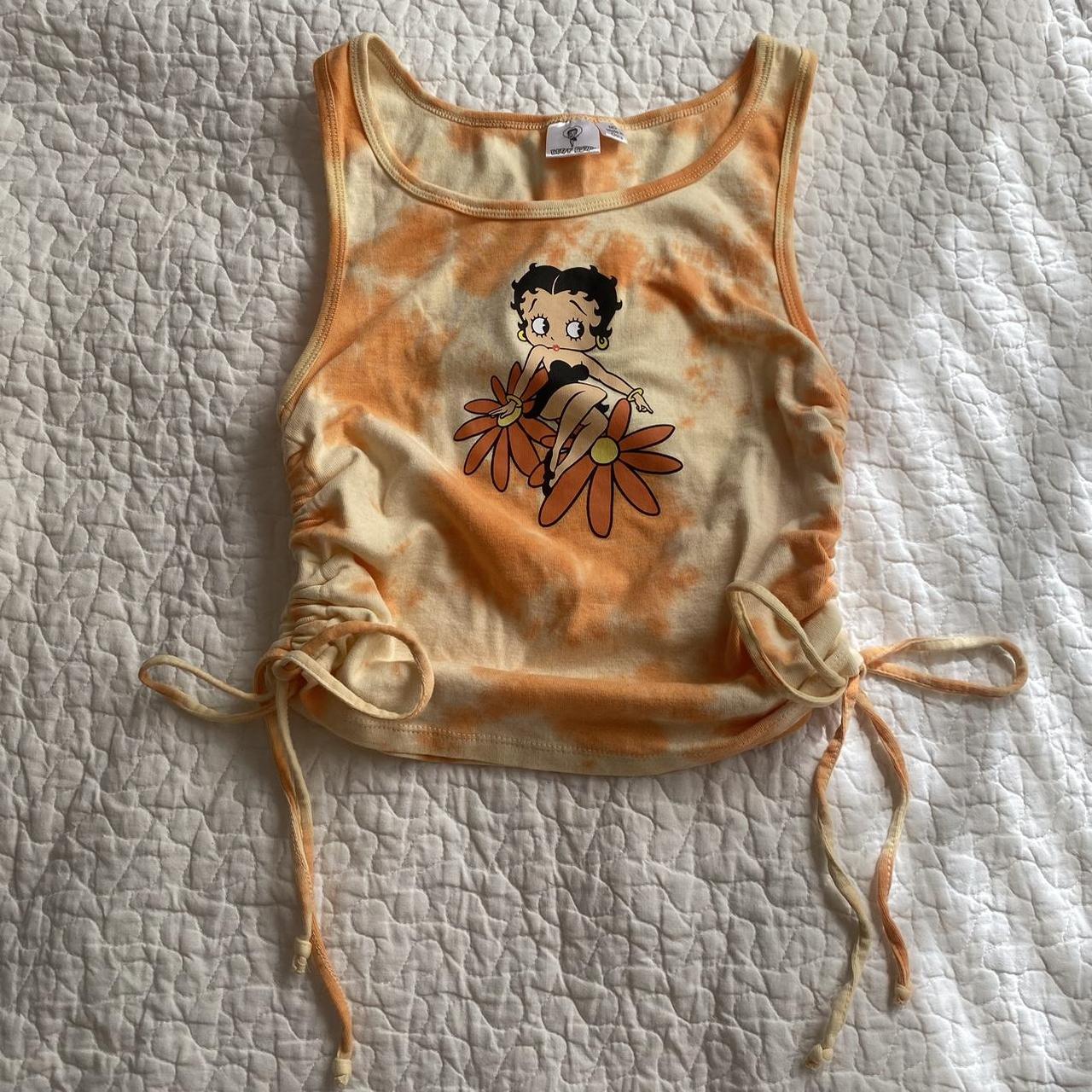 betty boop tie dye shirt