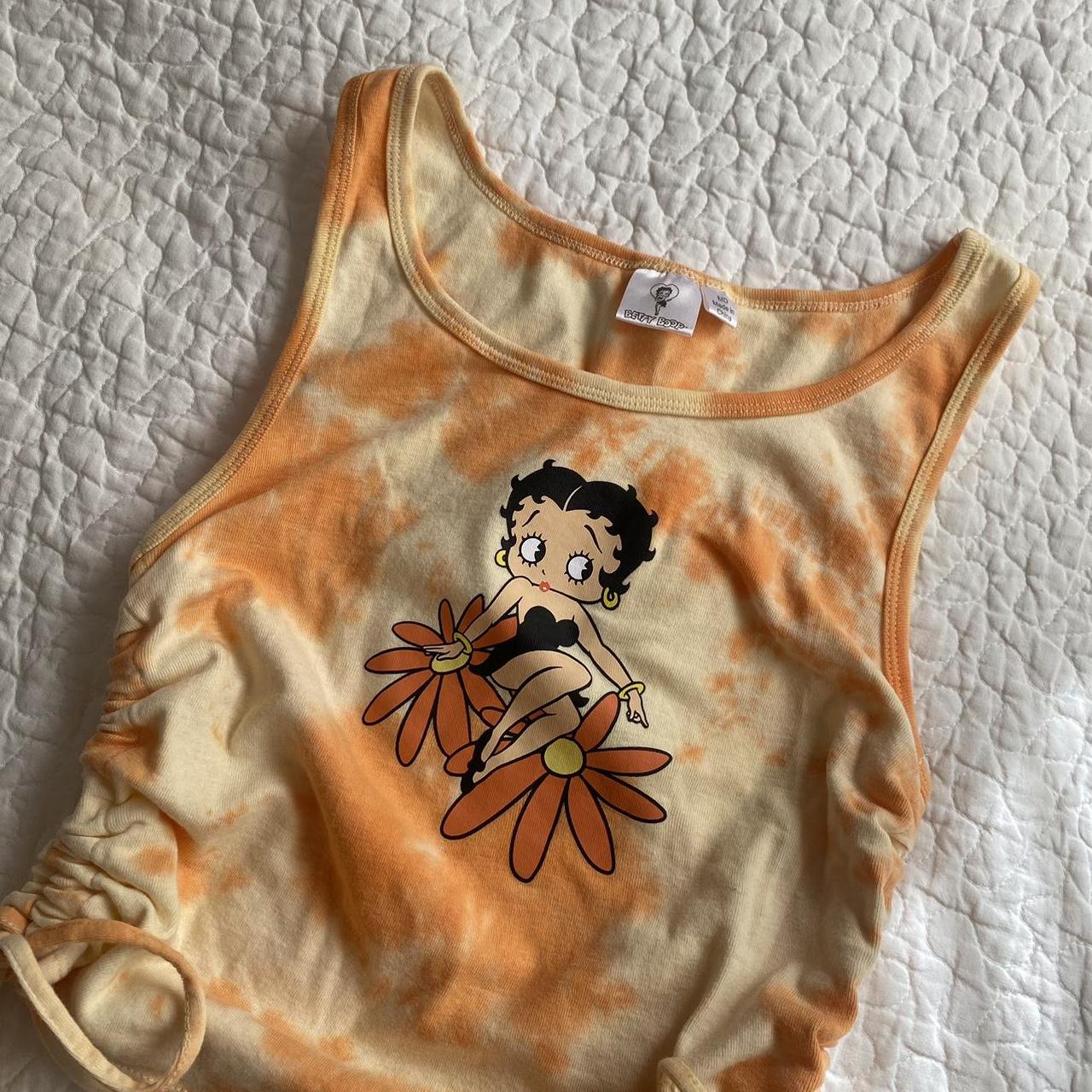 betty boop tie dye shirt