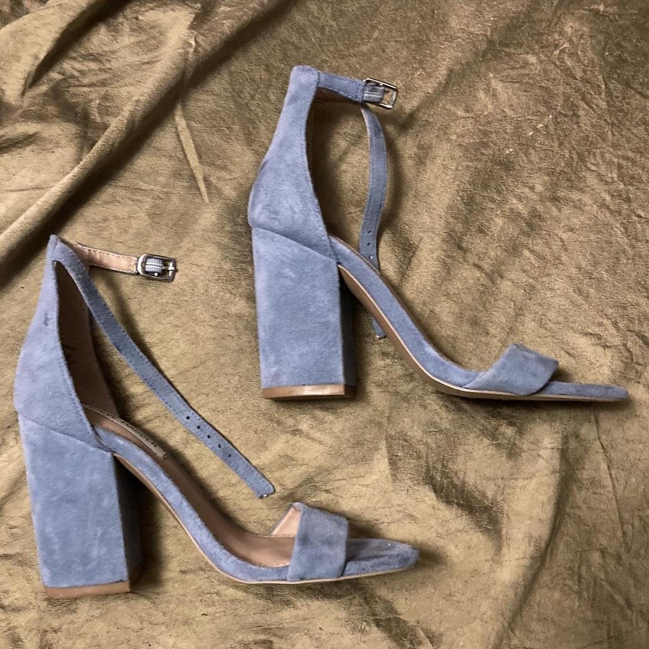 Hot sexy pale cornflower blue suede Steve Madden Depop