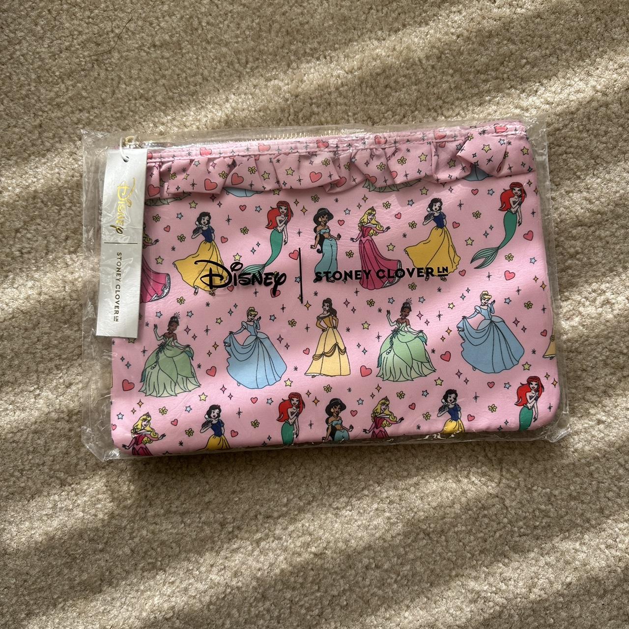 NWT Stoney Clover Lane SCL & Disney Princess NEVER STOP popular DREAMING Small Pouch