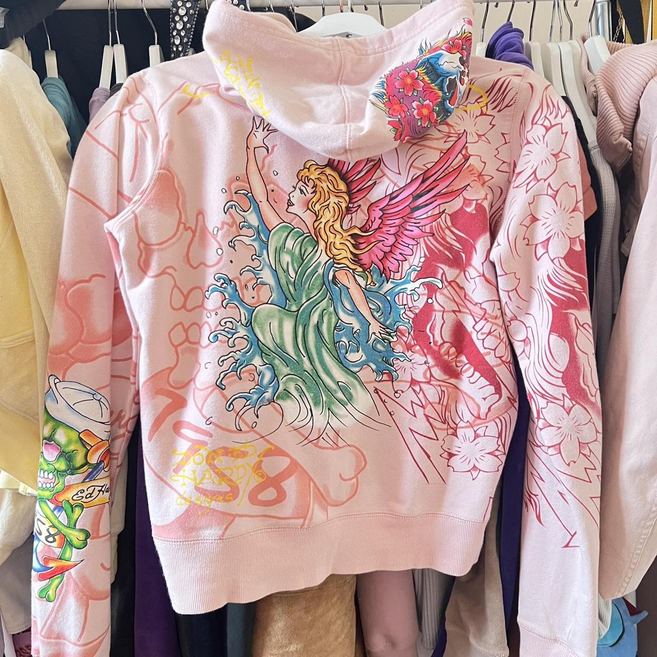 vintage 2000s cyber y2k rare 2005 insane ED HARDY | Depop