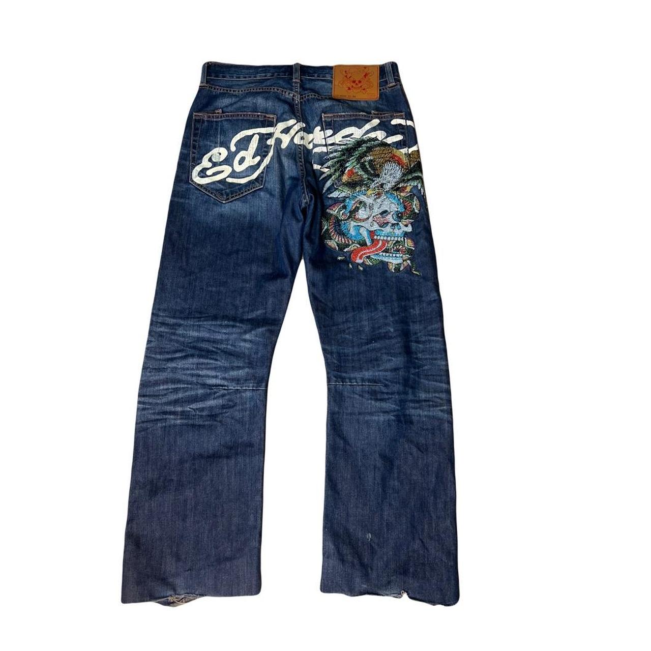 Vintage deals Y2K baggy 2009 Ed Hardy Jeans