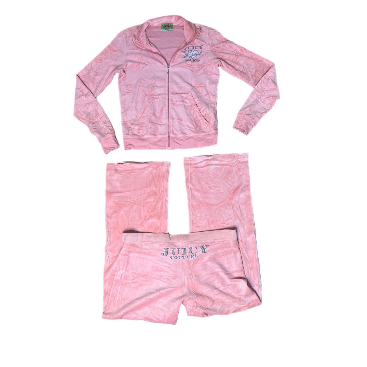 00s y2k JUICY COUTURE パイル ハート柄 セットアップ 白 🦋Y2k Juicy Couture Butterfly Pants🦋 super cute & | Depop