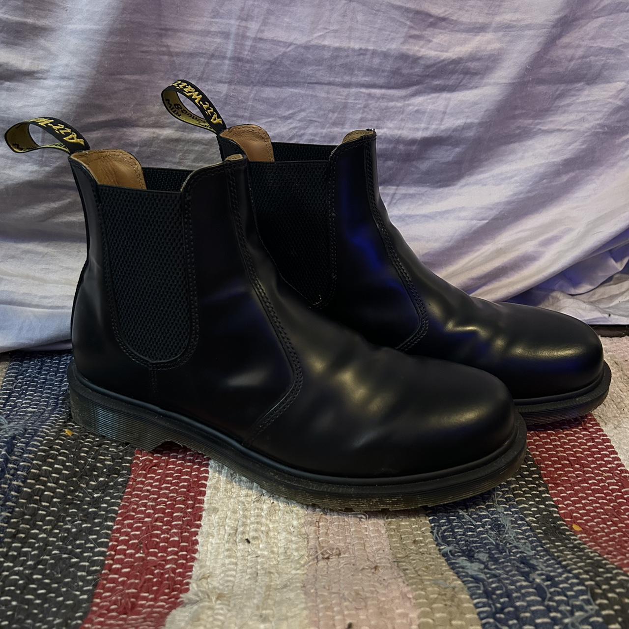 Doc Martens Chelsea Leather Boots Only ever worn... - Depop