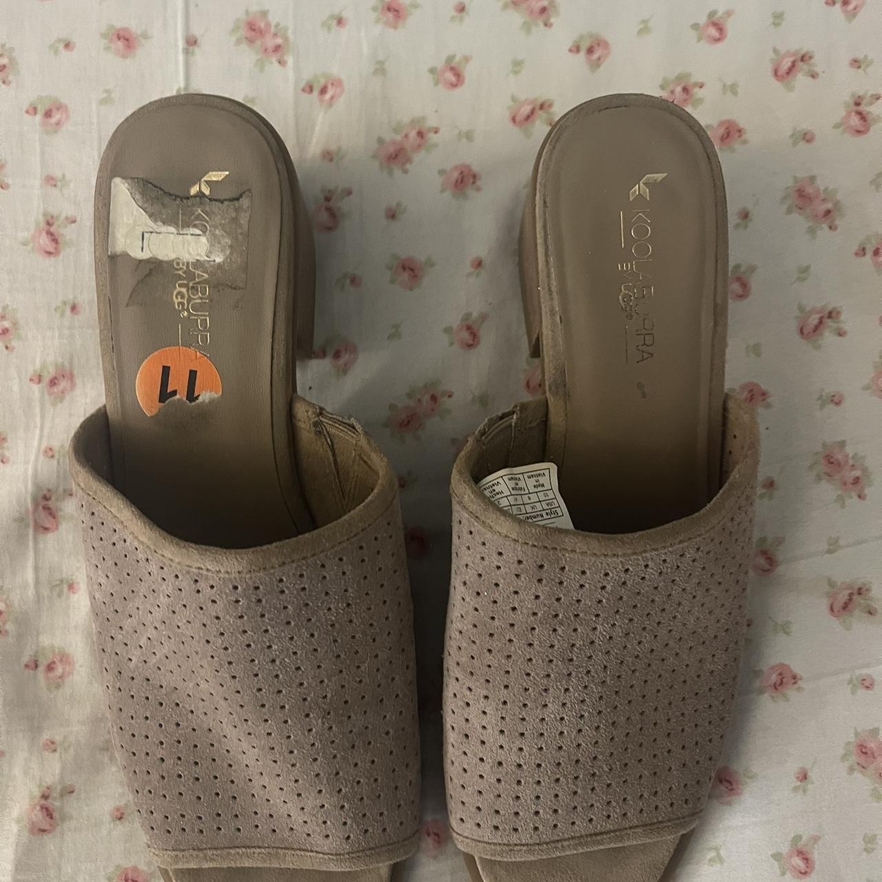 Koolaburra UGG Raychel Perforated Mule Slide Sandals Depop