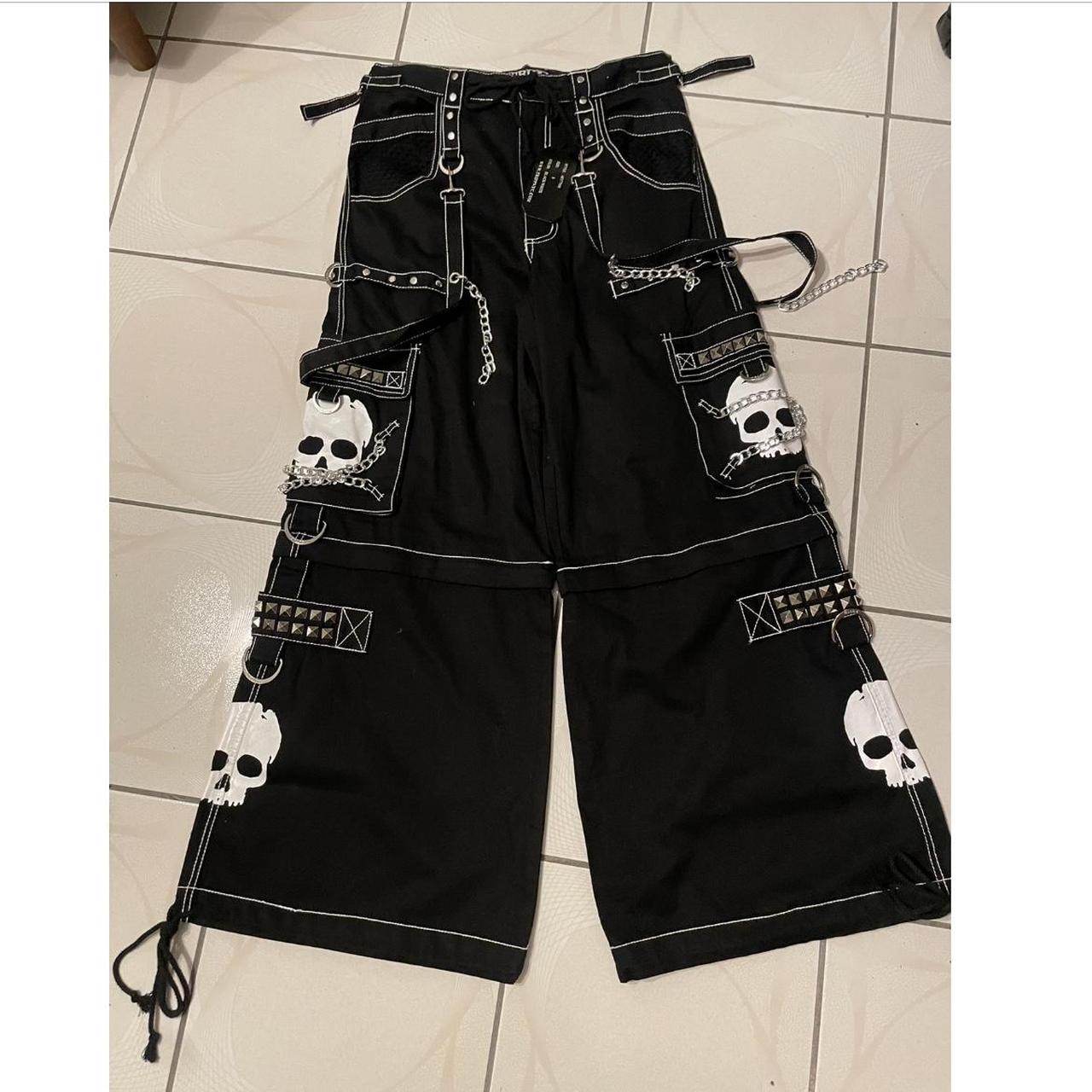 Brand new baggy Tripp nyc skull pants brand new... - Depop