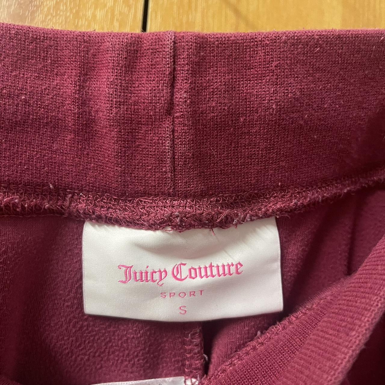 Juicy Couture Women's Burgundy Joggers-tracksuits | Depop