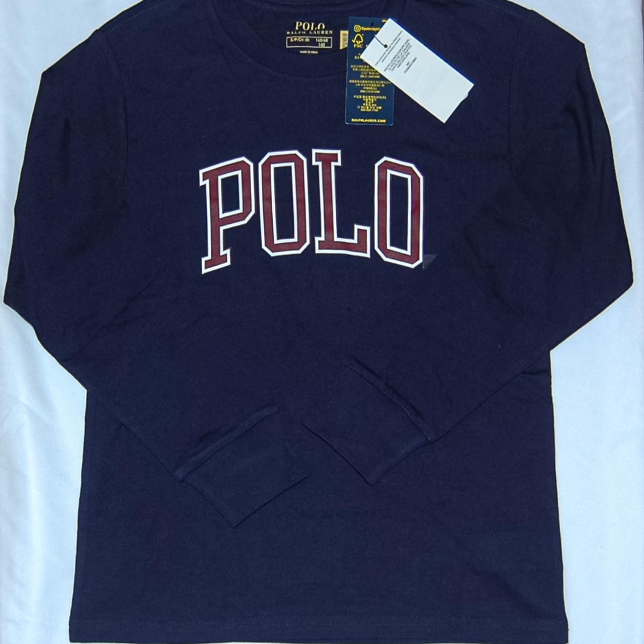 Classic Ralph Lauren Polo Logo T-Shirt Kids Size S/... - Depop