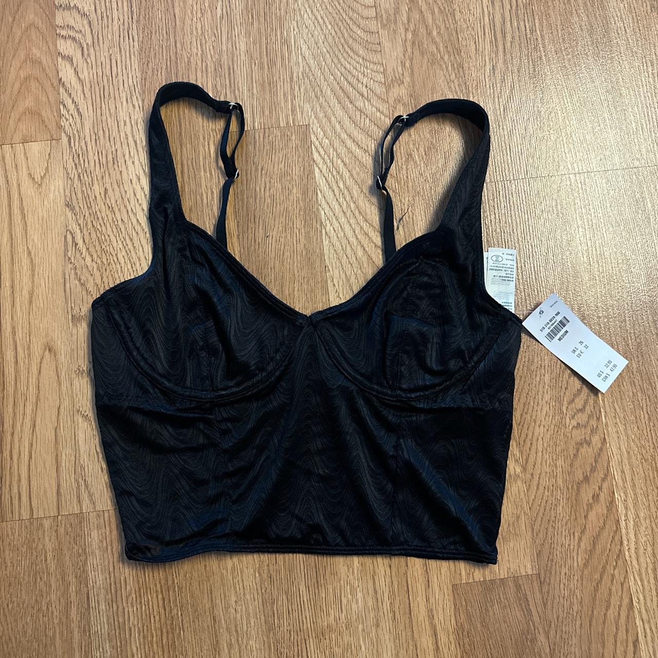 hollister gilly hicks black lace bodysuit - wear - Depop