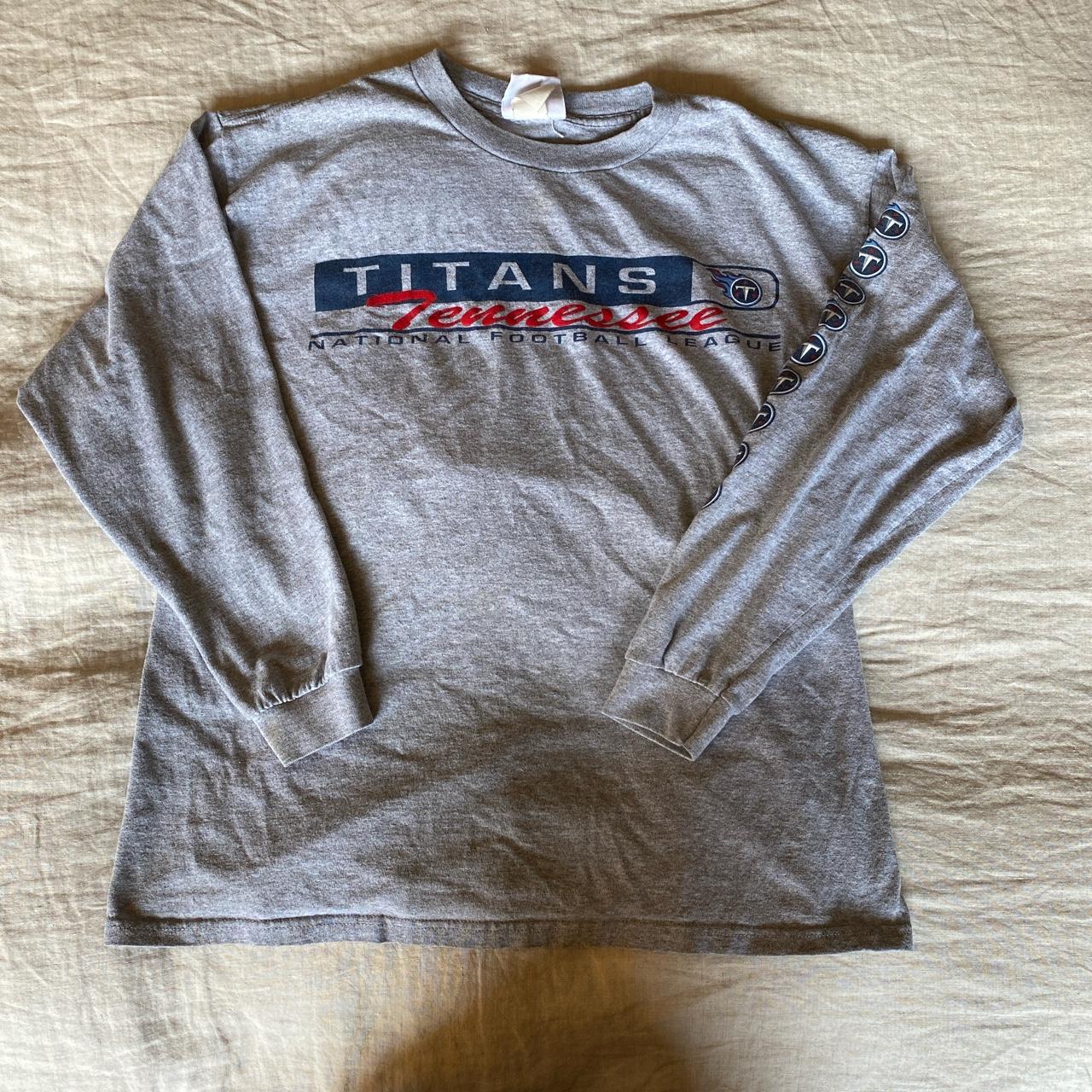 Vintage Tennessee Titans Long Sleeve Shirt No Tag - Depop