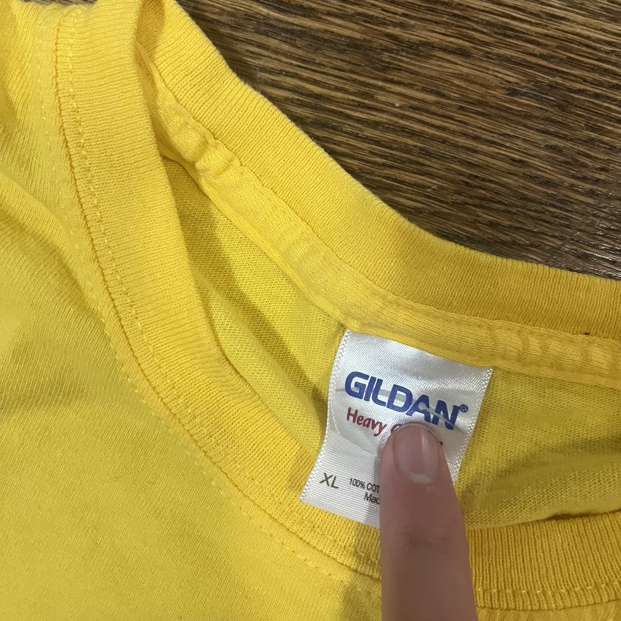 lipton tea shirt yellow Gilden shirt/ dope lipton... - Depop