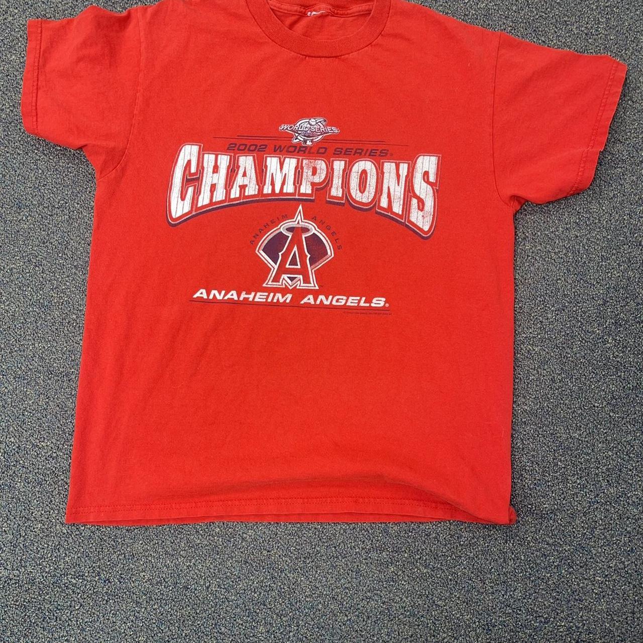 Vintage 2002 Anaheim Angels shirt perfect to rep - Depop