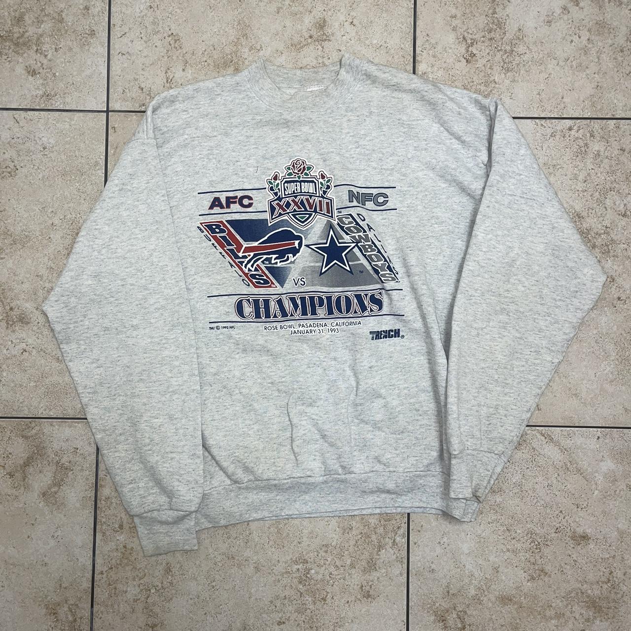 Vintage 1992 Dallas Cowboys NFC Champs Shirt XL White