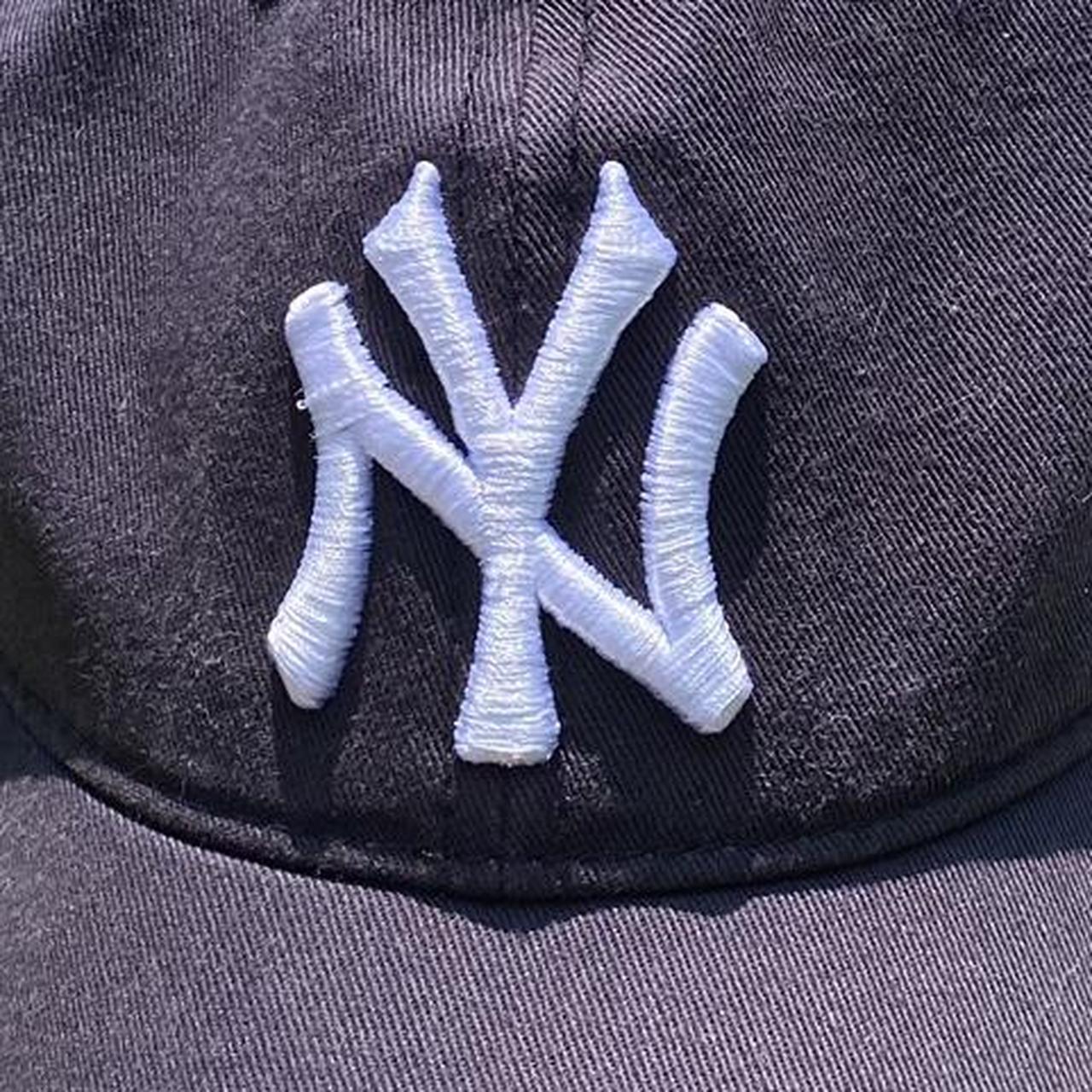 new york yankees vintage cap new era navy baseball... - Depop