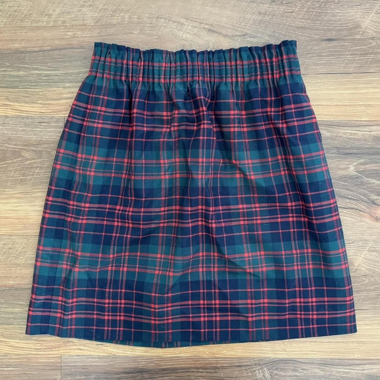 J. Crew Skirt Royal Tartan Plaid skirt. Size 00