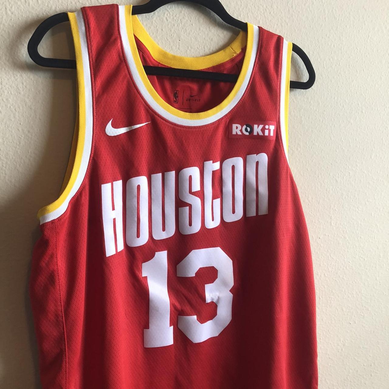 Throwback Adidas Houston Rockets James Harden  - Depop