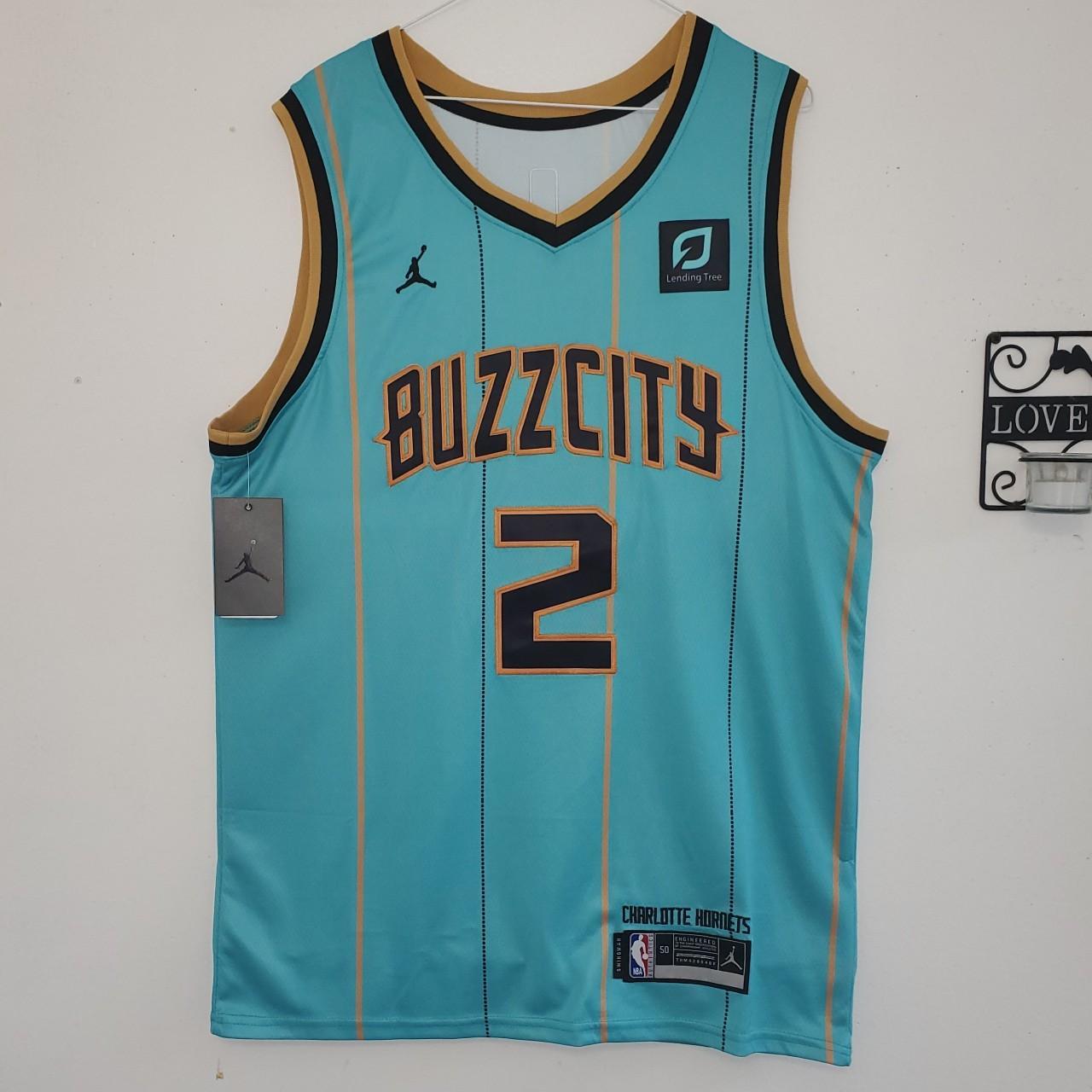 LAMELO BALL CHARLOTTE HORNETS BUZZ CITY CITY EDITION JERSEY