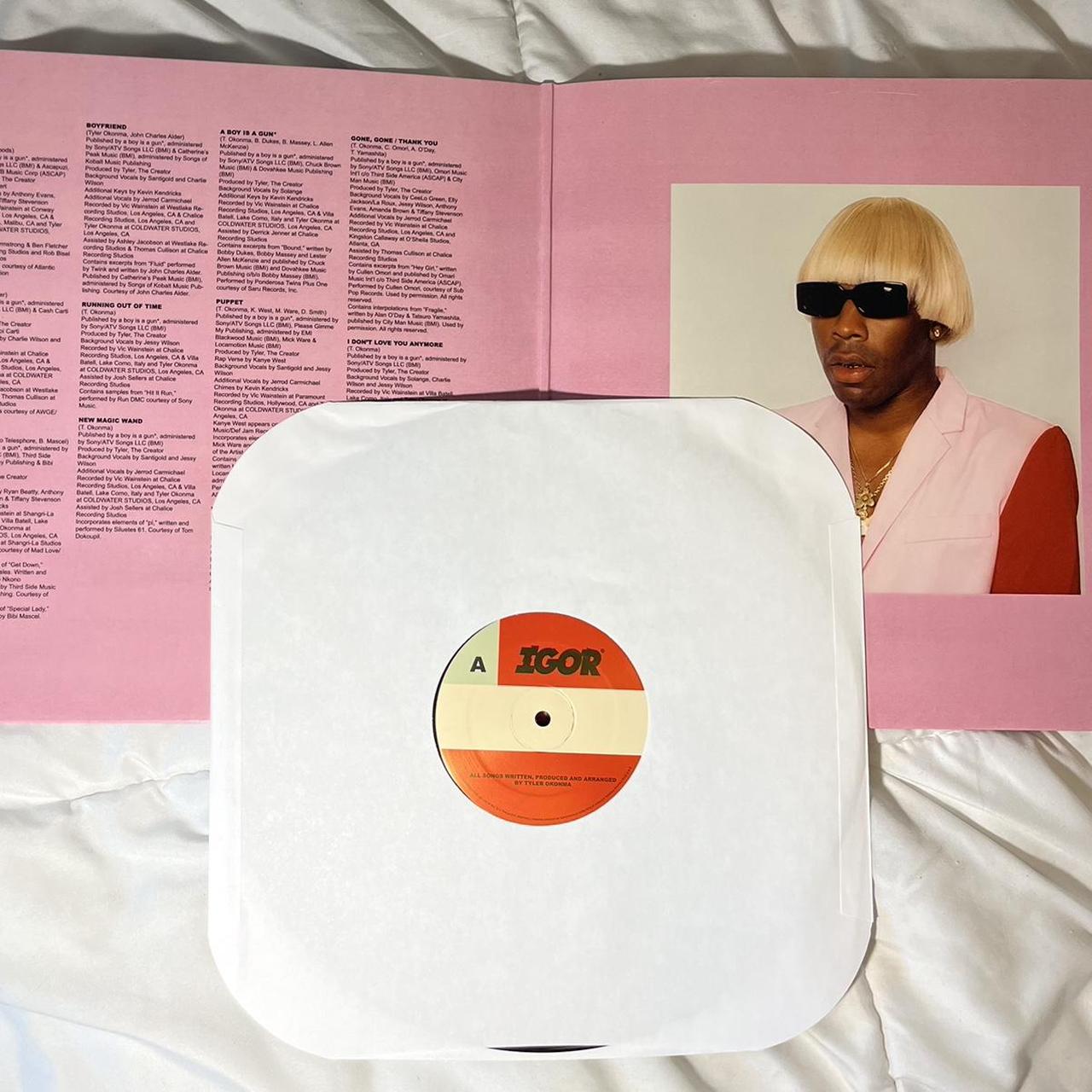 Tyler The Creator Igor Vinyl Record LP. Includes... - Depop