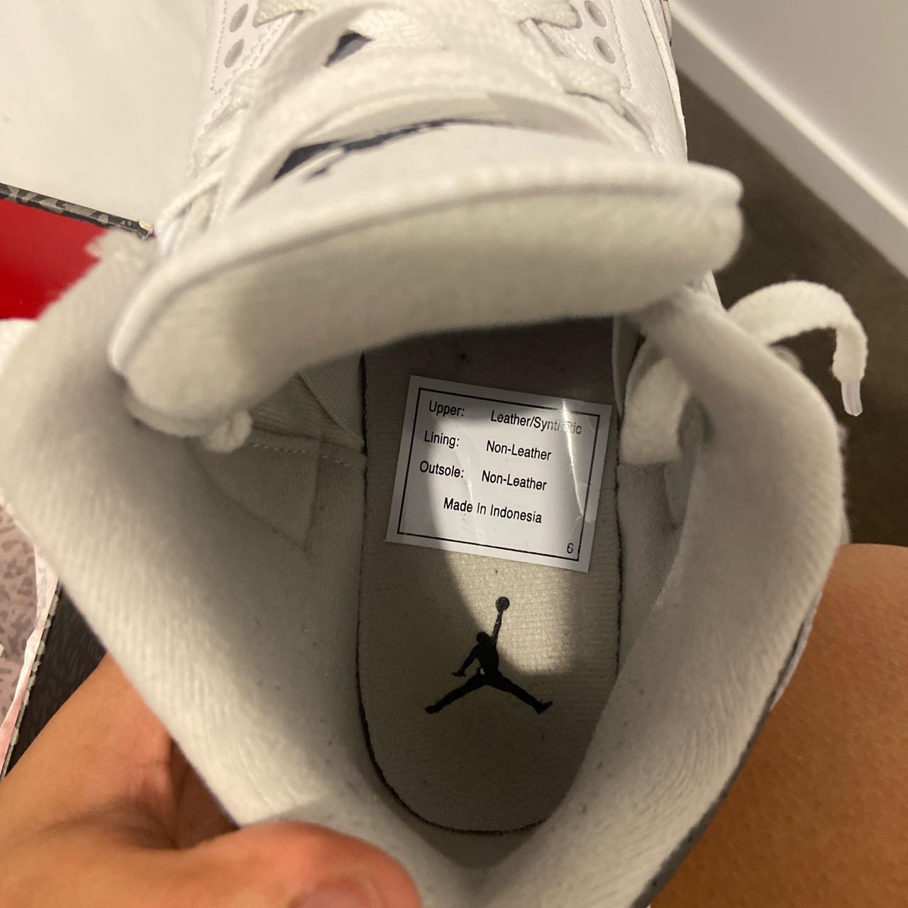 jordan 3s retro, in great condition, size 6Y - Depop