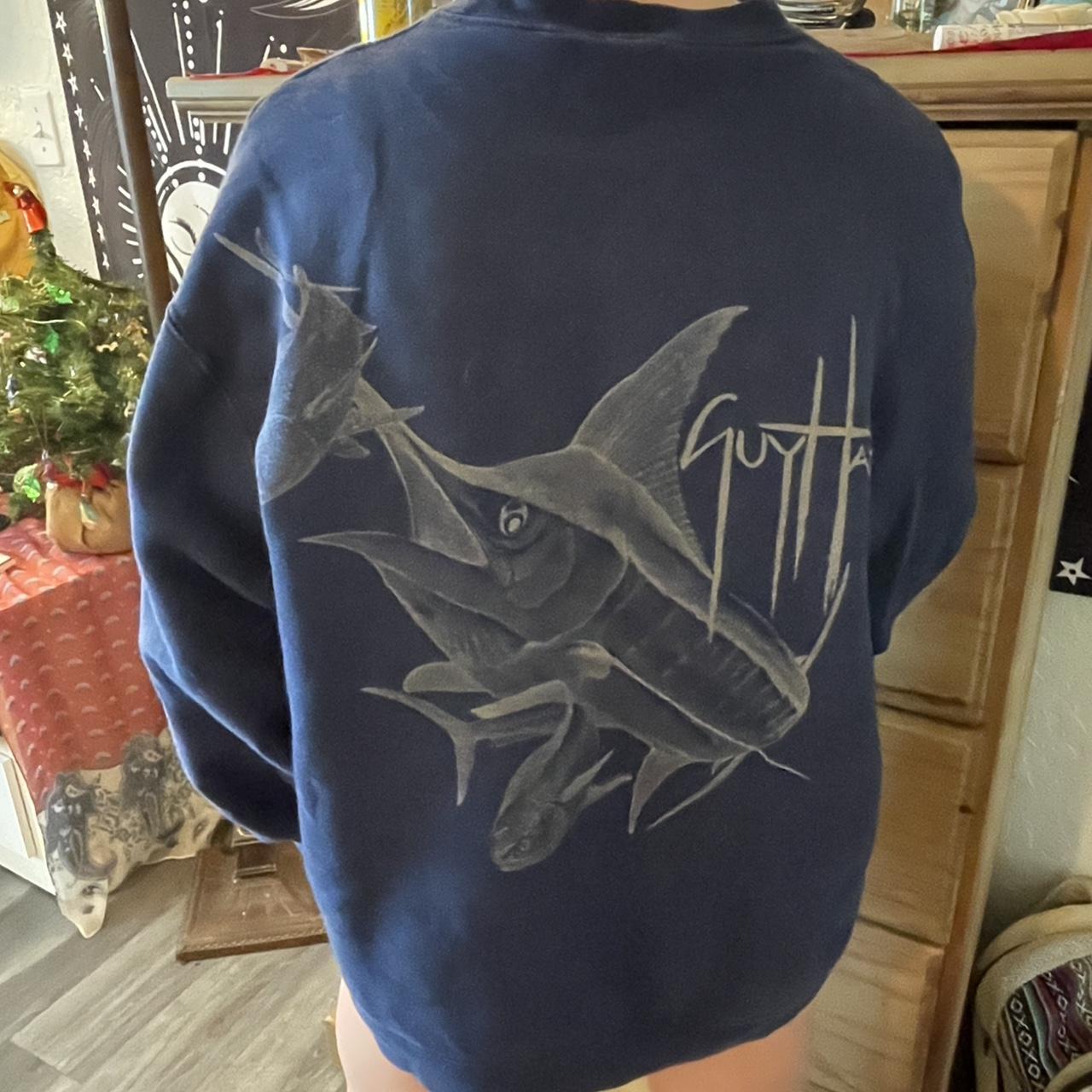 Guy Harvey Women's Navy Sweatshirt (2)