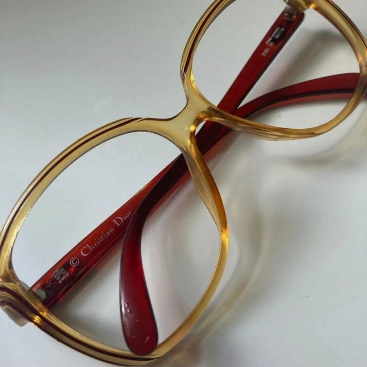 christian dior red sunglasses