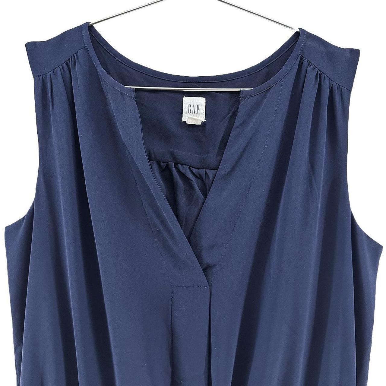 Gap Women's Shirt Dress - Blue - XS – GAP Sleevel… - image 2