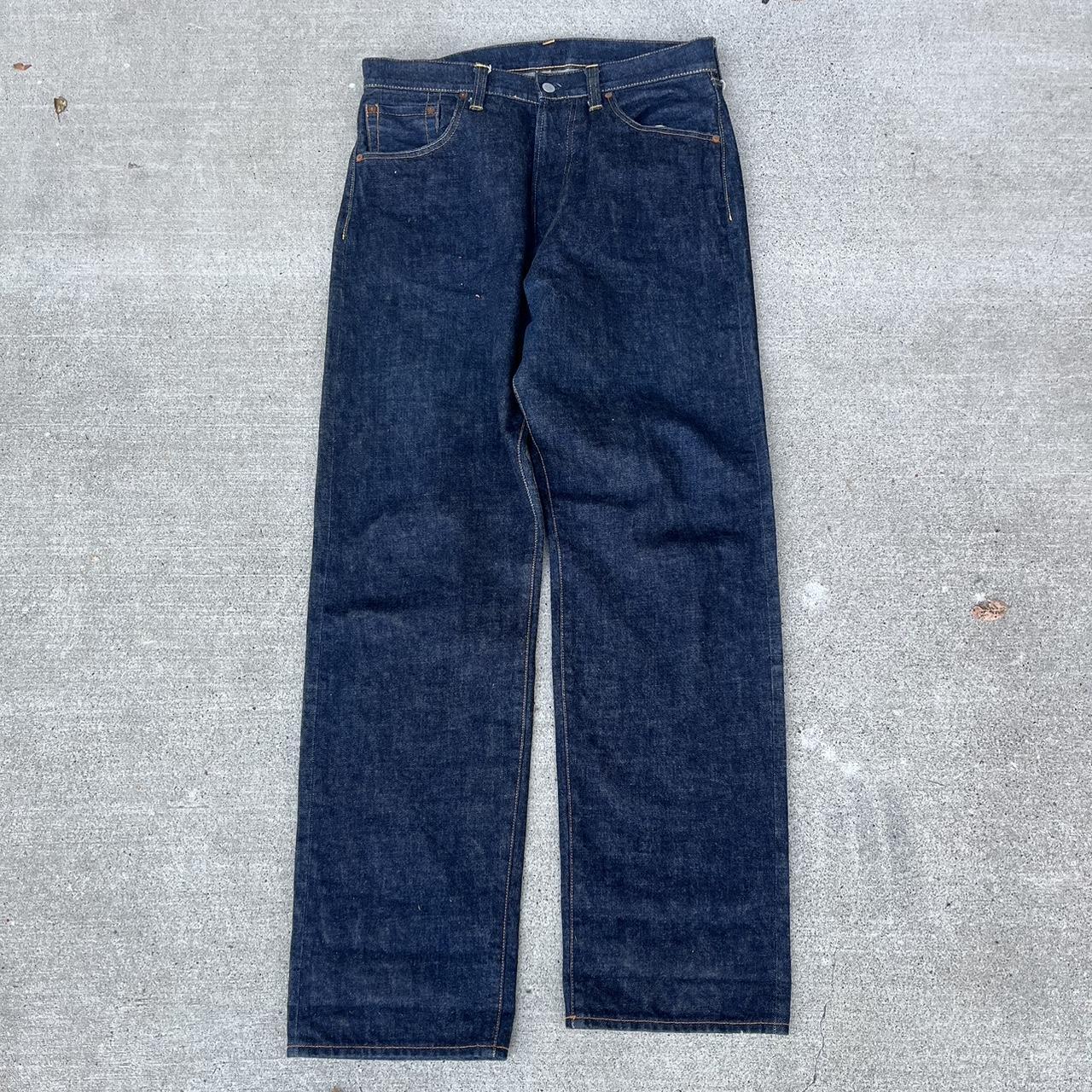 crazy Evisu “evis” vintage jeans 34 early age evisu... - Depop