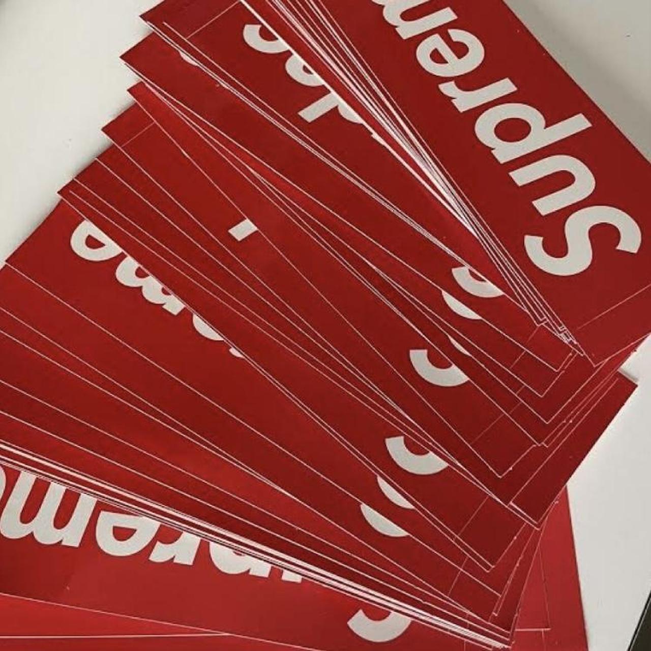 supreme stickers comes with 3 supreme stickers... Depop