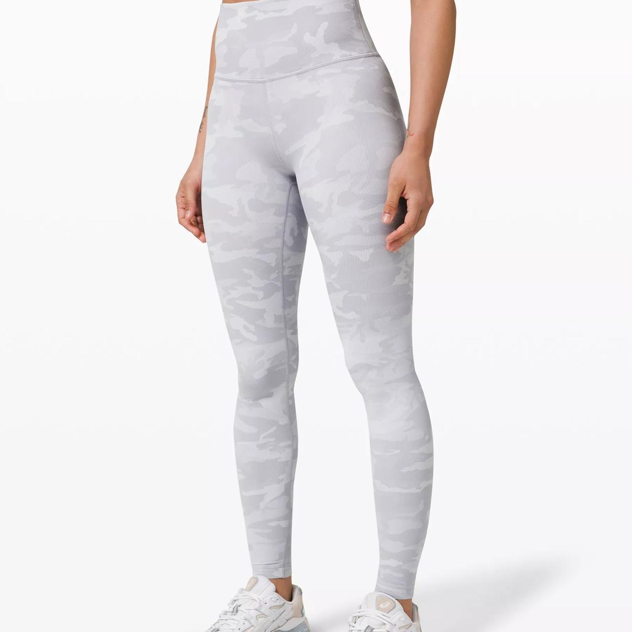 White camo Lululemon wunder unders. So cute they are - Depop