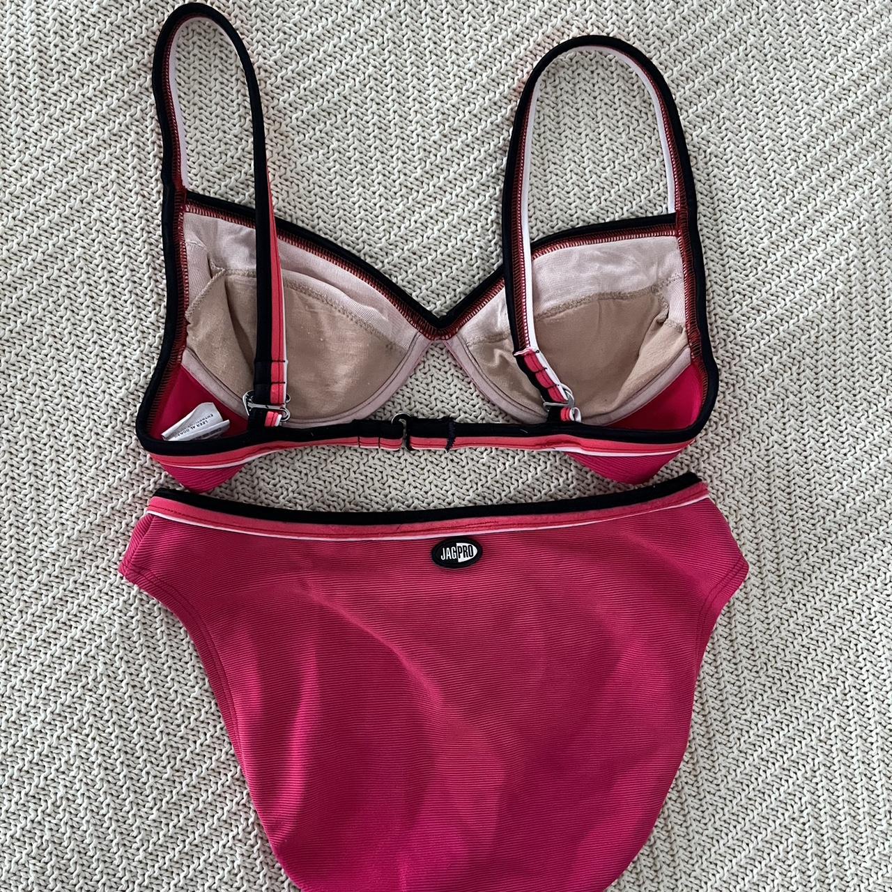 JAG Women's Pink and Navy Bikinis-and-tankini-sets (4)