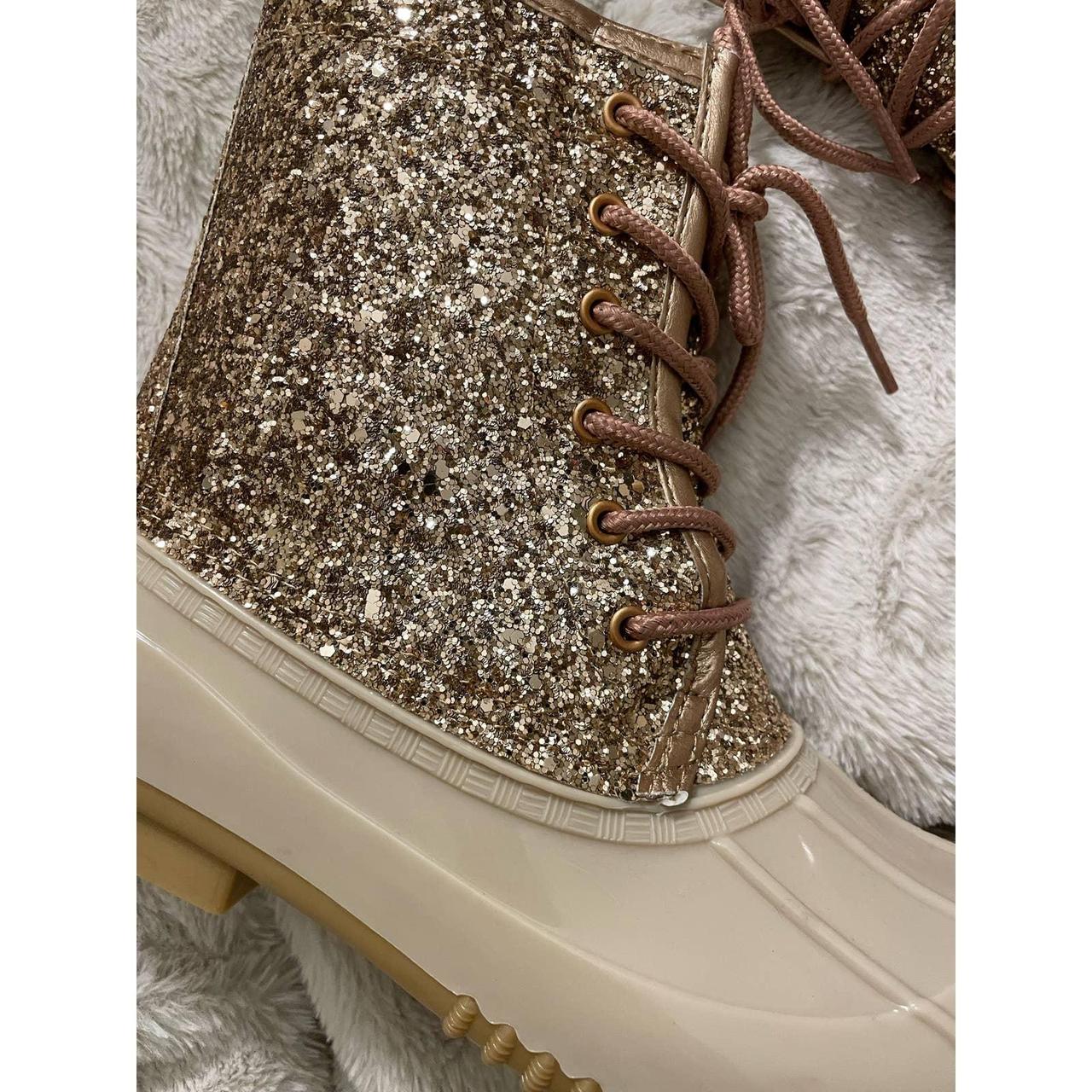 Glitter duck boots outlet womens