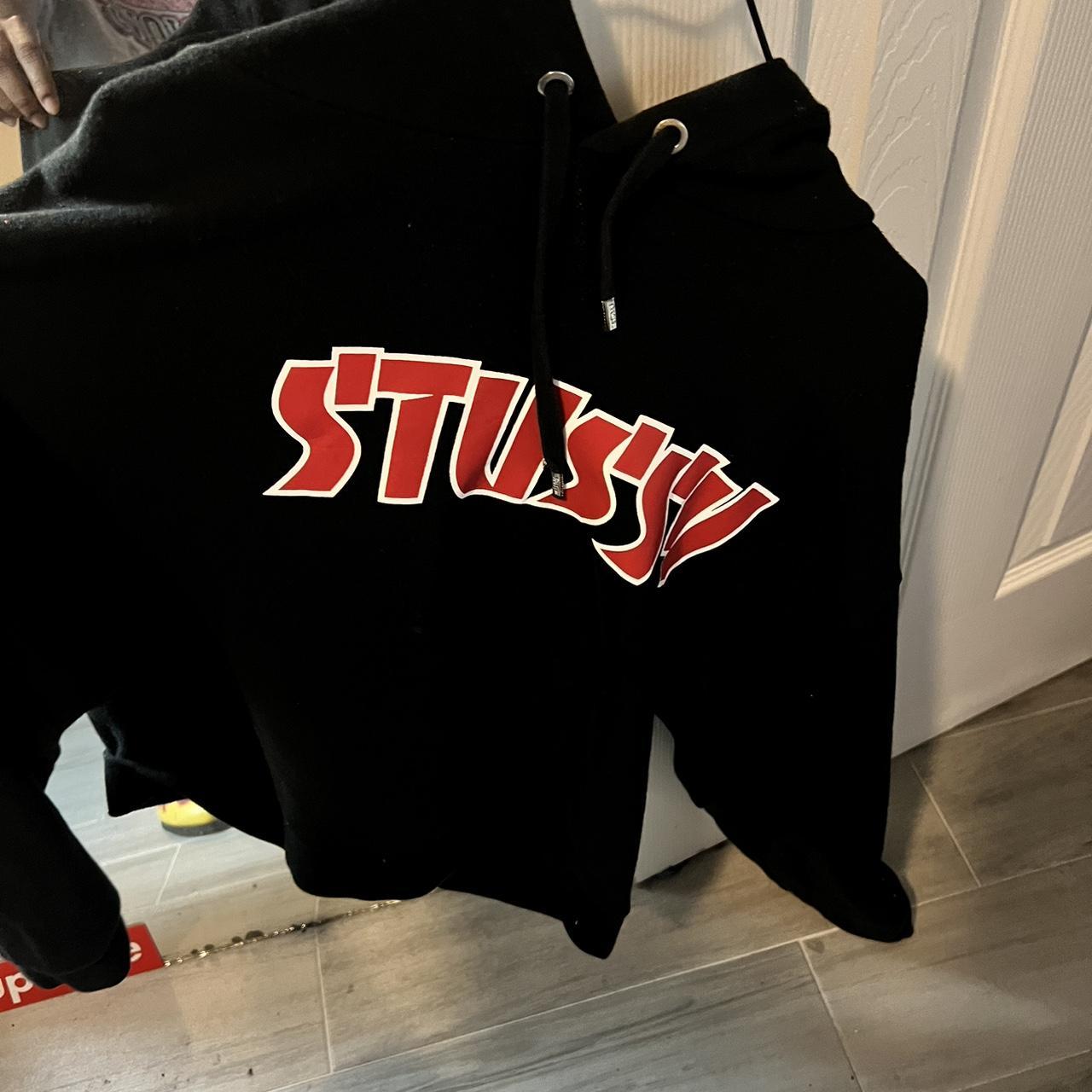 Stussy cropped hoodie #stussyhoodie #stussy Unisex - Depop