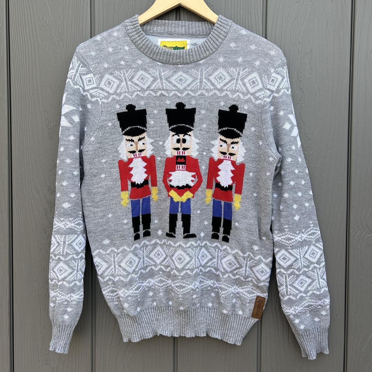 Nutcracker on sale christmas sweater