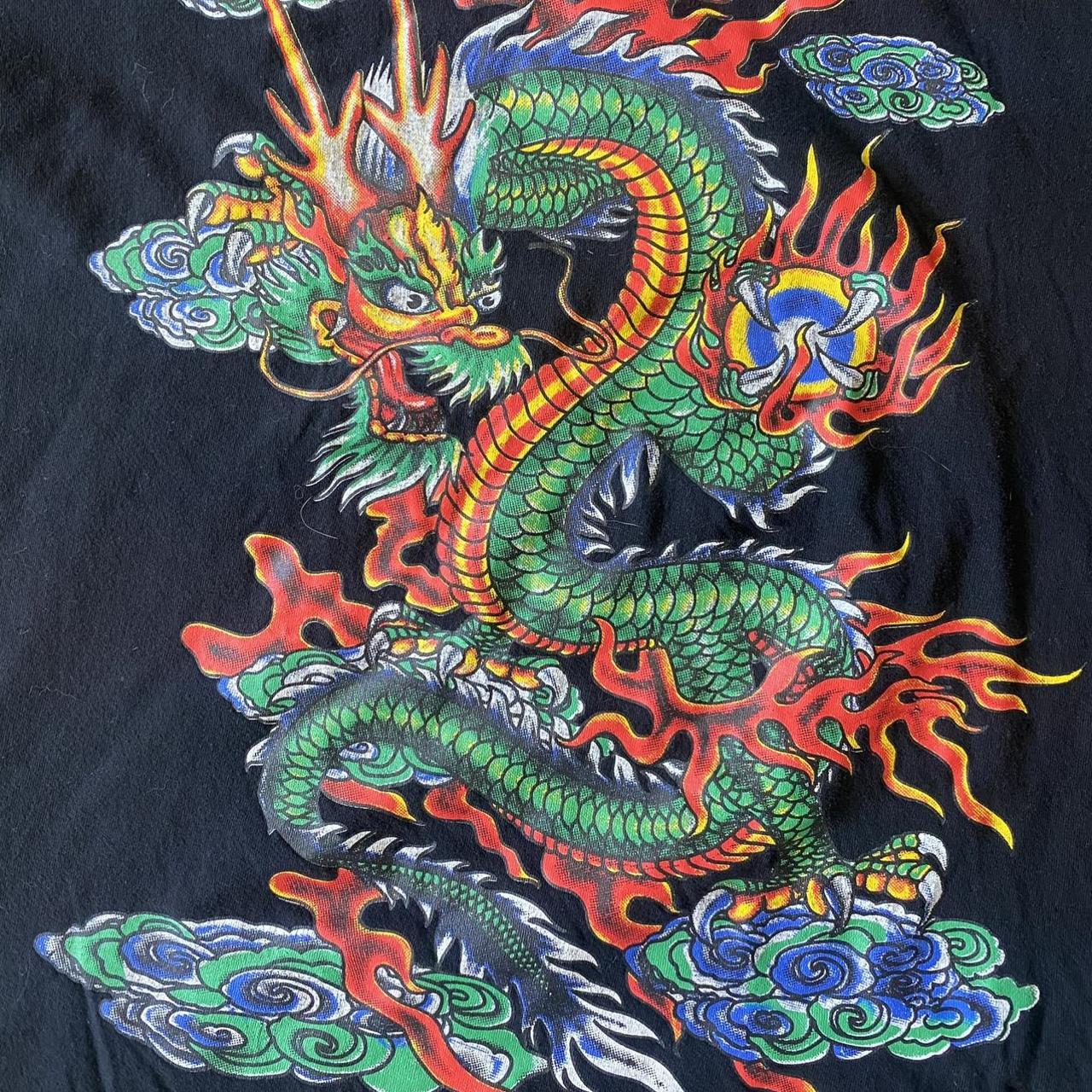 CHINESE DRAGON SHIRT©️ condition: 10/10 size: L... - Depop