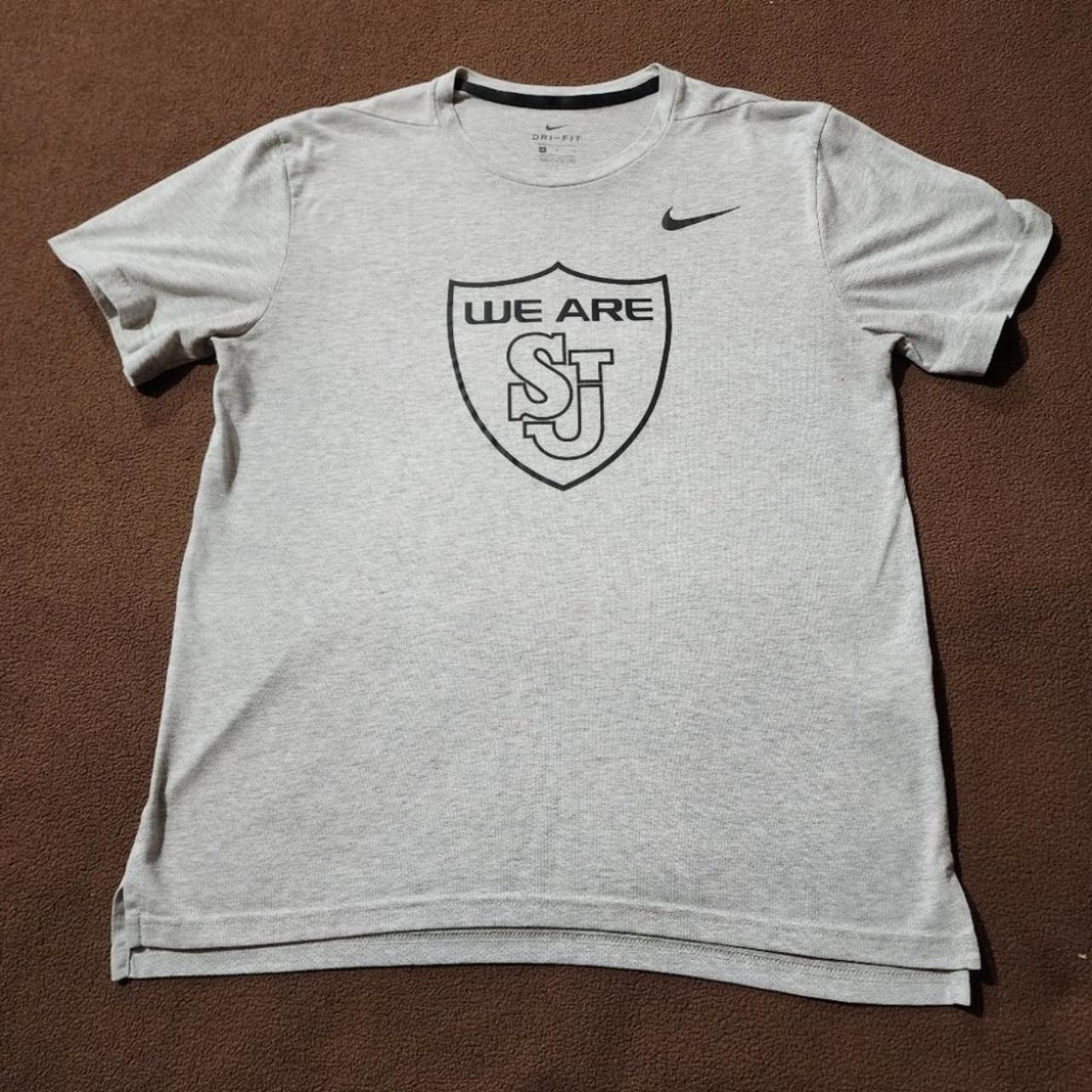 Nike Men's T-Shirt - Grey - XL