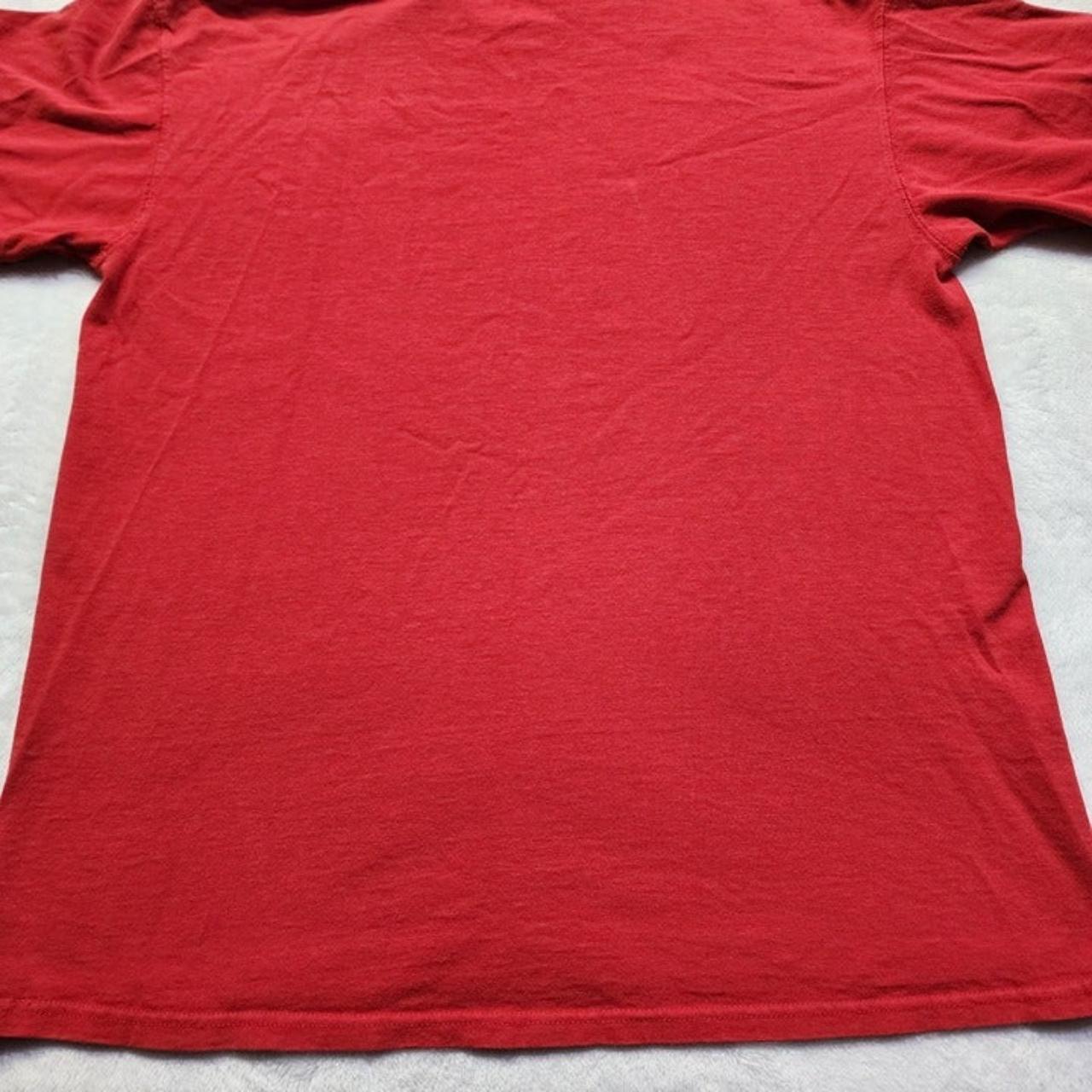 Majestic Athletic Men's Shirt - Red - L