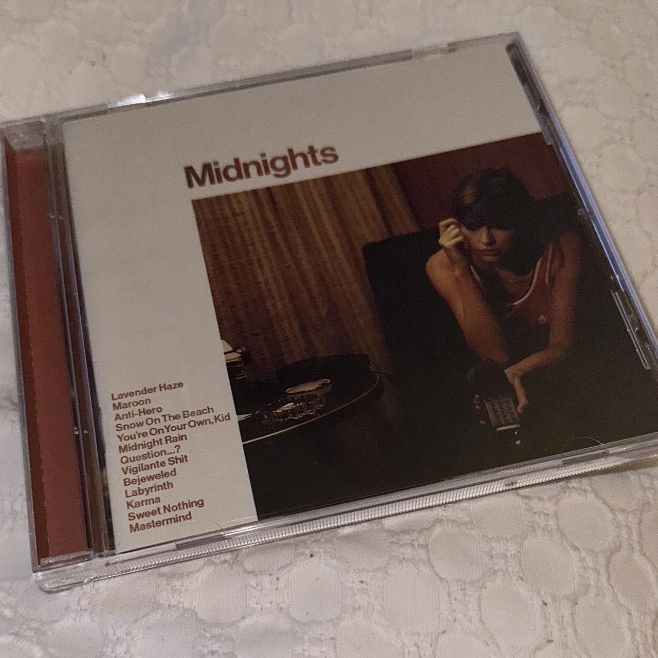 Taylor Swift Midnights Alternative Cover CD Opened... - Depop