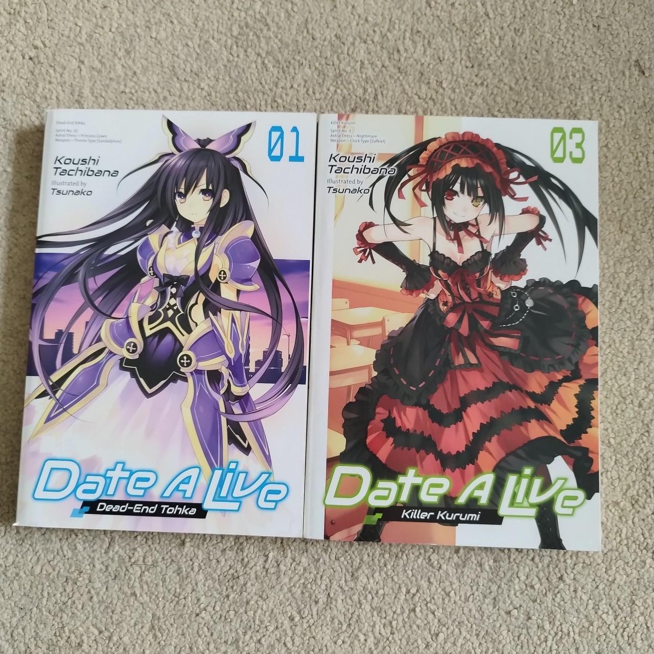 Date a Live Light Novel Vol 1&2 #Anime #Merchandise... - Depop