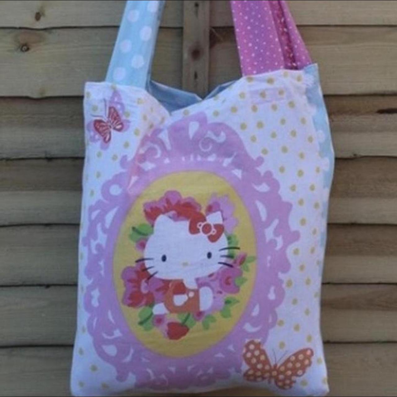 Sanrio Hello Kitty Canvas Bag Measures approximately - Depop