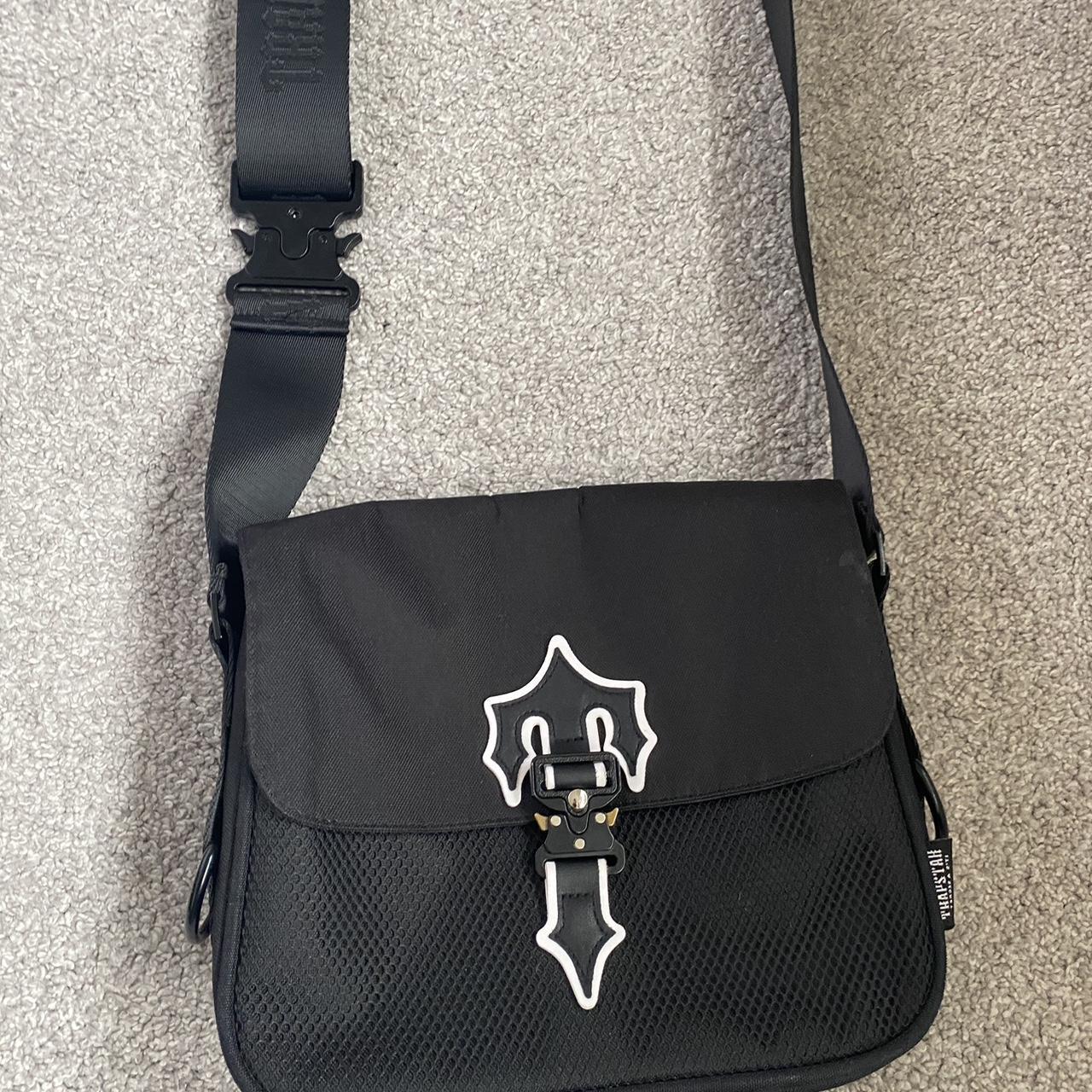 Trapstar Men's Black and White Bag Depop