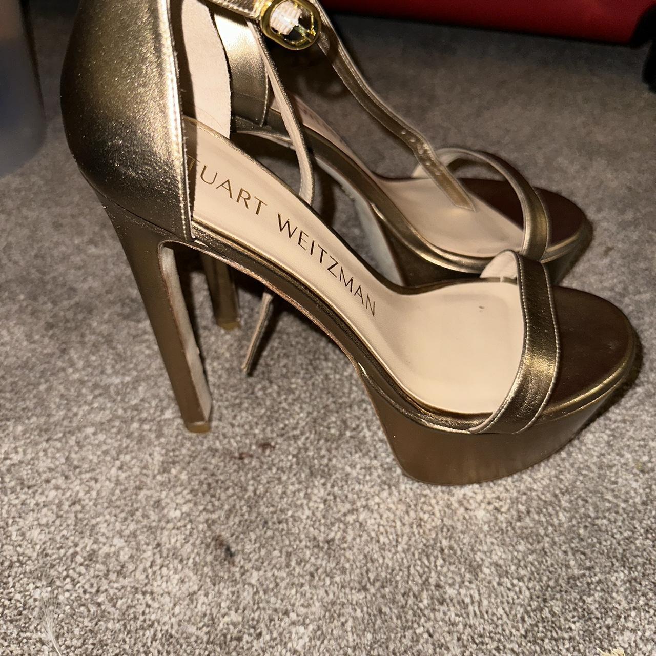 stuart weitzman platform heels