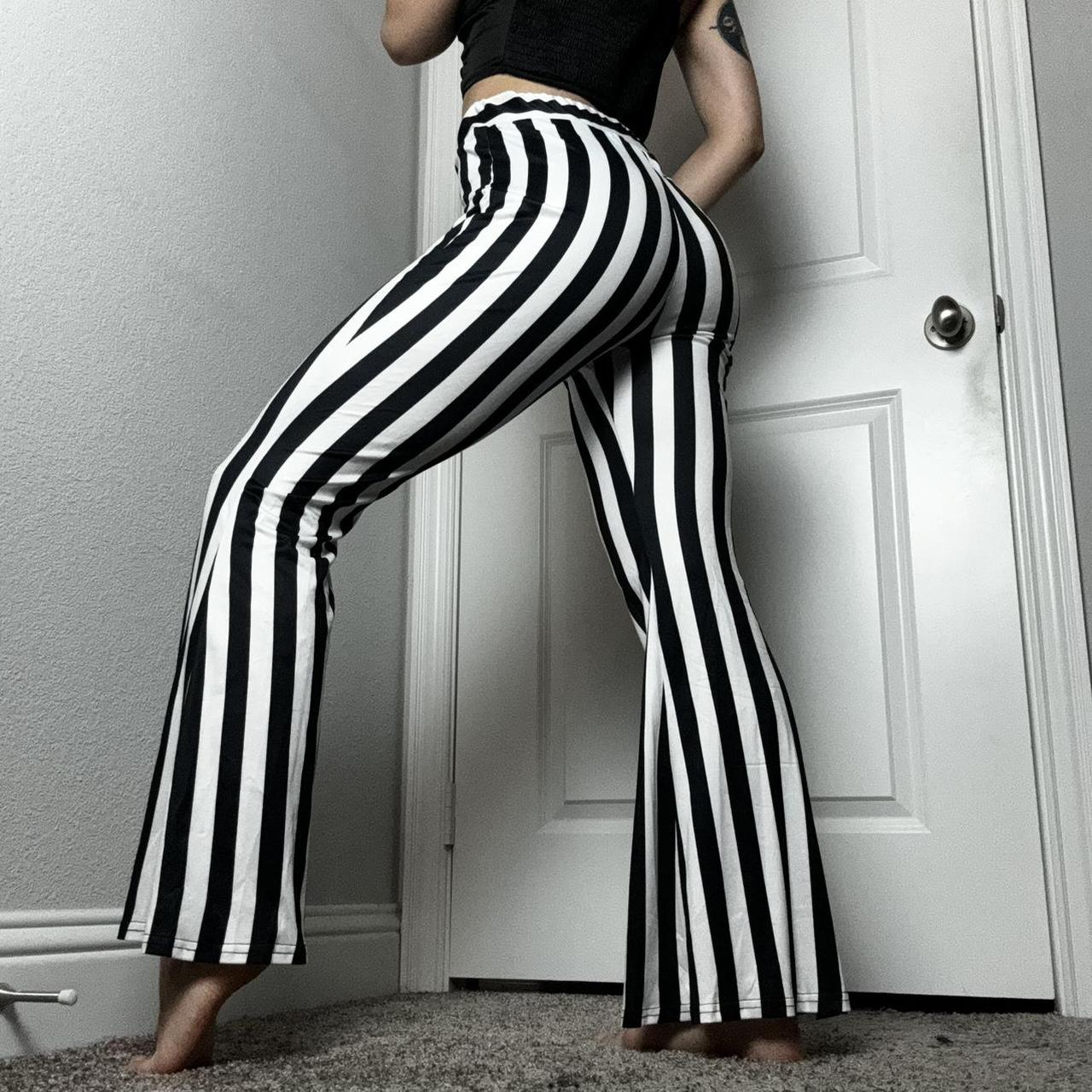 Romwe deals striped pants