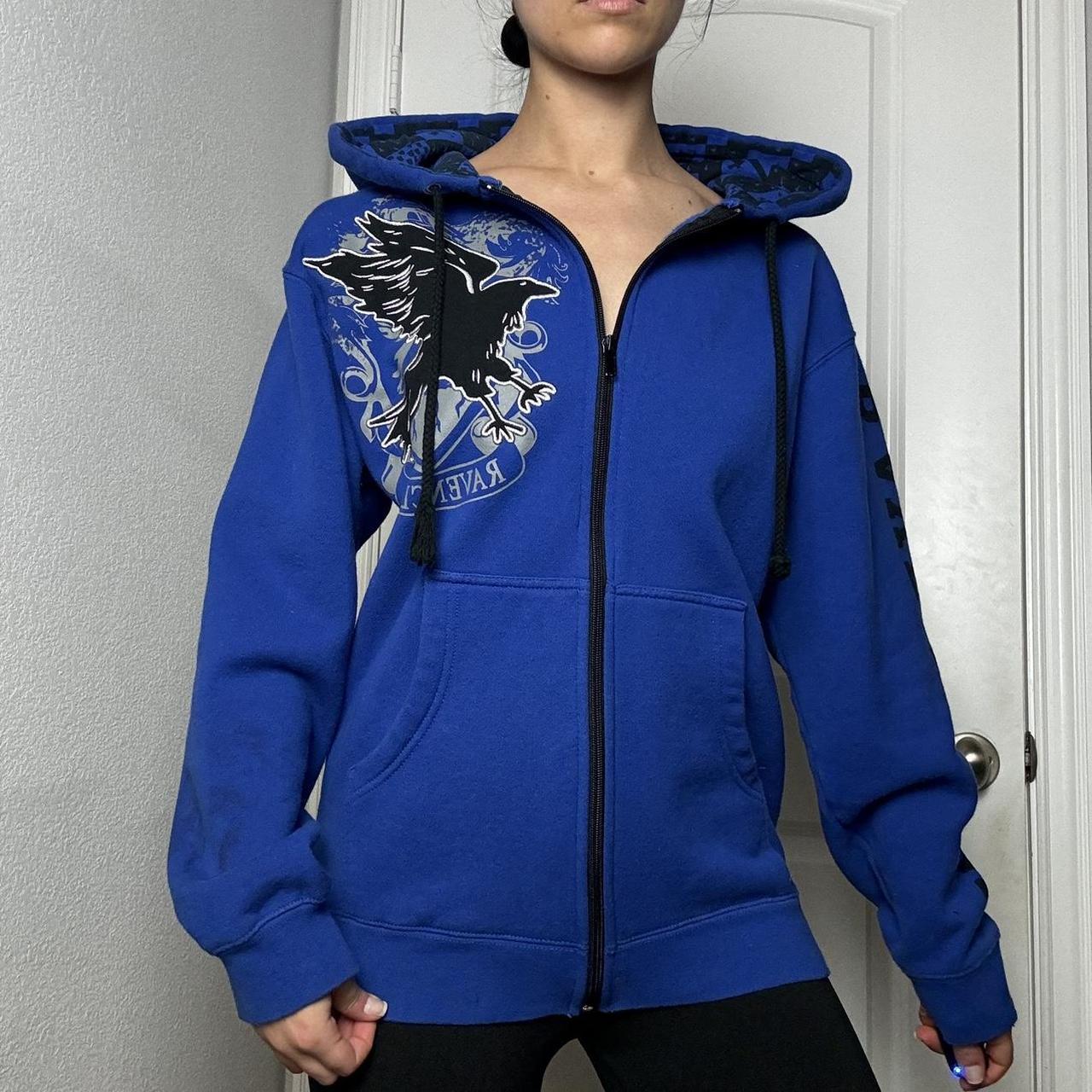 a Ravenclaw zip up hoodie. Just not particularly my Depop