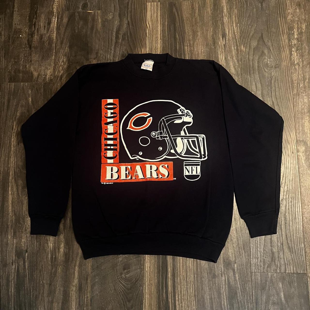 90s Chicago Bears vintage NFL Crewneck sweatshirt.  - Depop