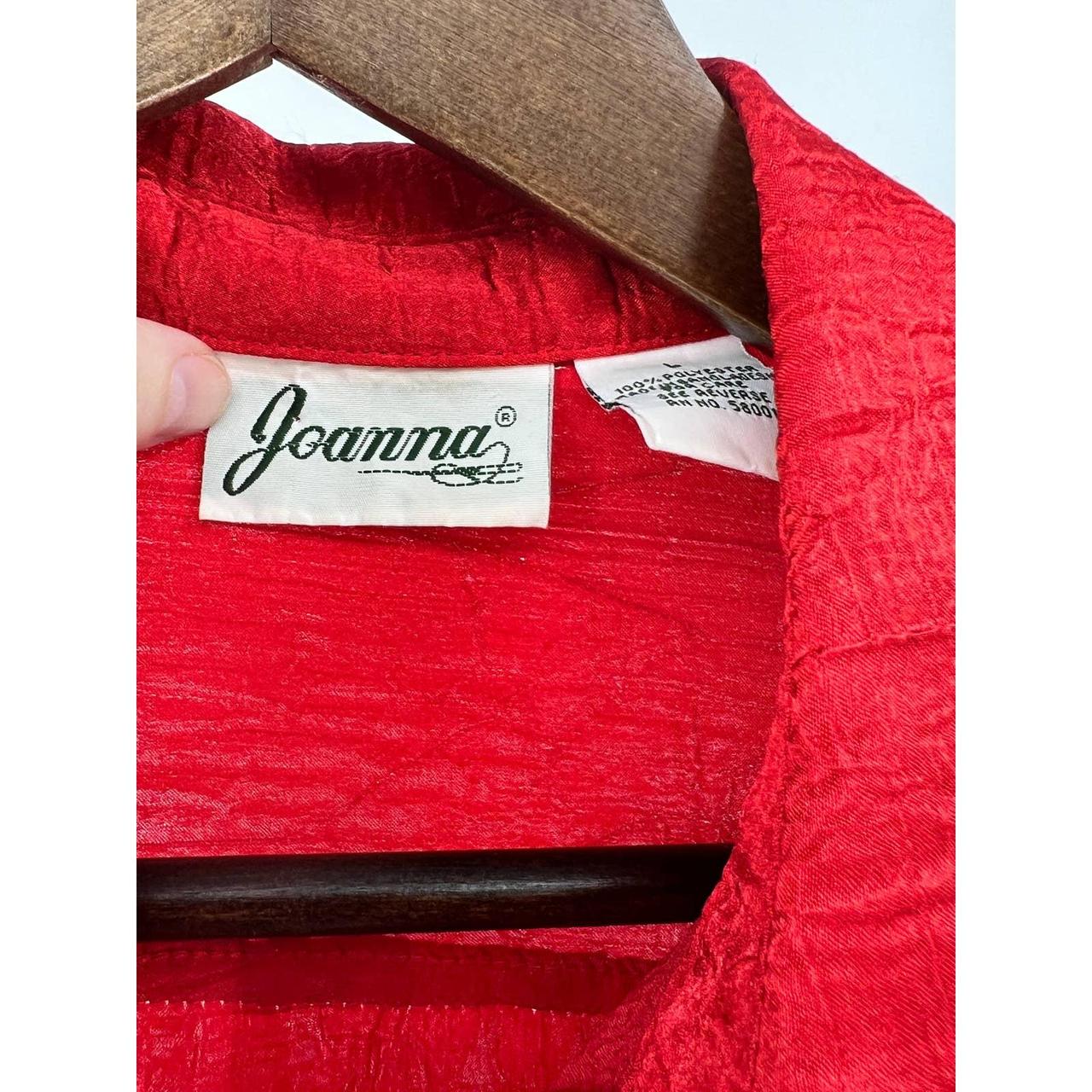 Source Unknown Women's Blouse - Red - L – Vintage… - image 3