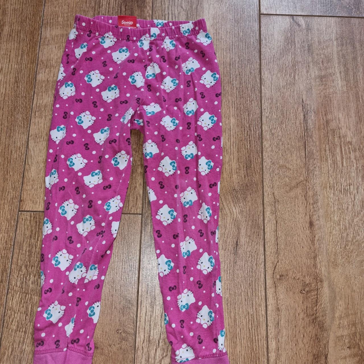 Girls Hello kitty pj bottoms~ age 5-6 years Height:... - Depop