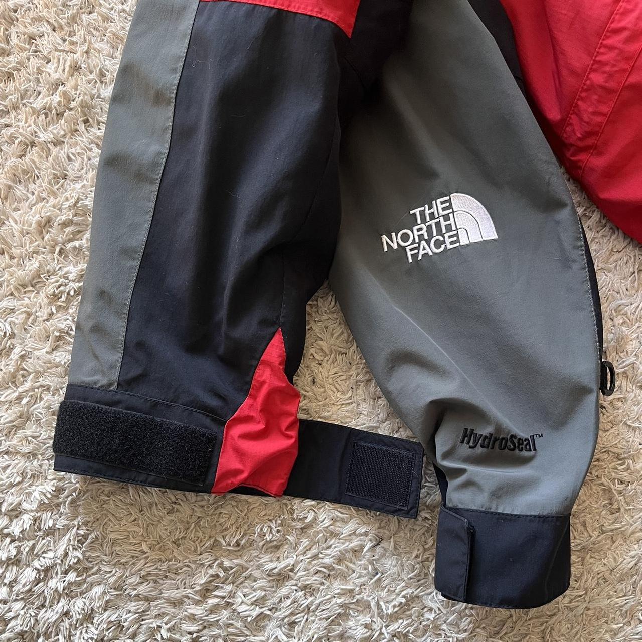 Vintage The North Face HydroSeal Red Jacket Depop